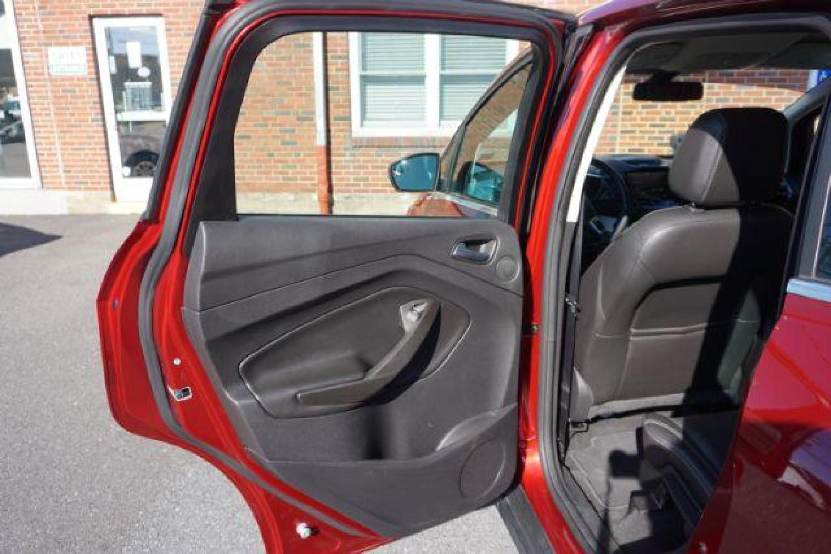 2013 Ruby Red Metallic Tinted Clearcoat /Charcoal Black Ford C-Max Hybrid SEL (1FADP5BU9DL) with an 2L I-4 DOHC engine, located at 312 Centre Ave, Schuylkill Haven, PA, 17972, (570) 593-5278, 40.638130, -76.177383 - Photo#30