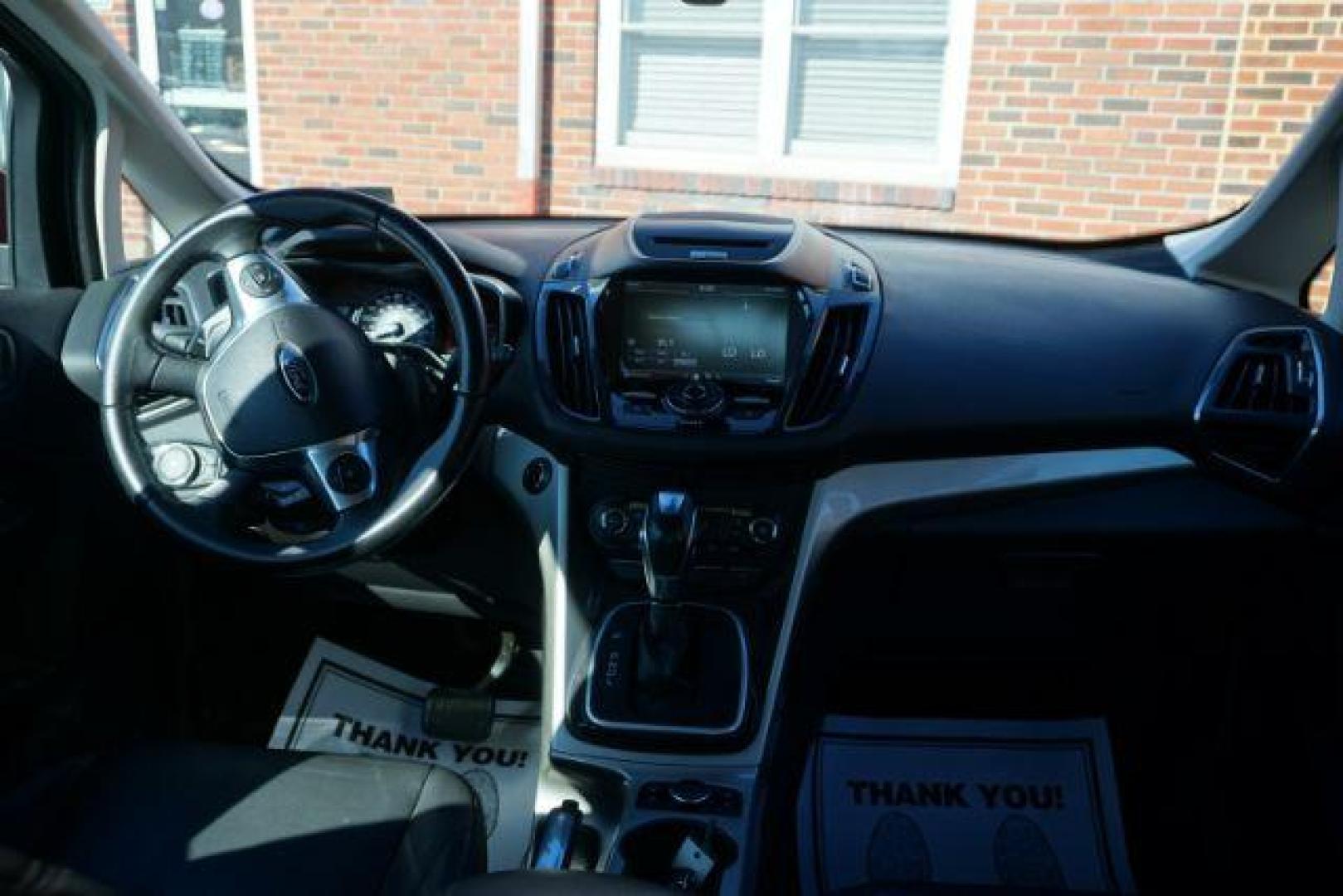 2013 Ruby Red Metallic Tinted Clearcoat /Charcoal Black Ford C-Max Hybrid SEL (1FADP5BU9DL) with an 2L I-4 DOHC engine, located at 312 Centre Ave, Schuylkill Haven, PA, 17972, (570) 593-5278, 40.638130, -76.177383 - Photo#37