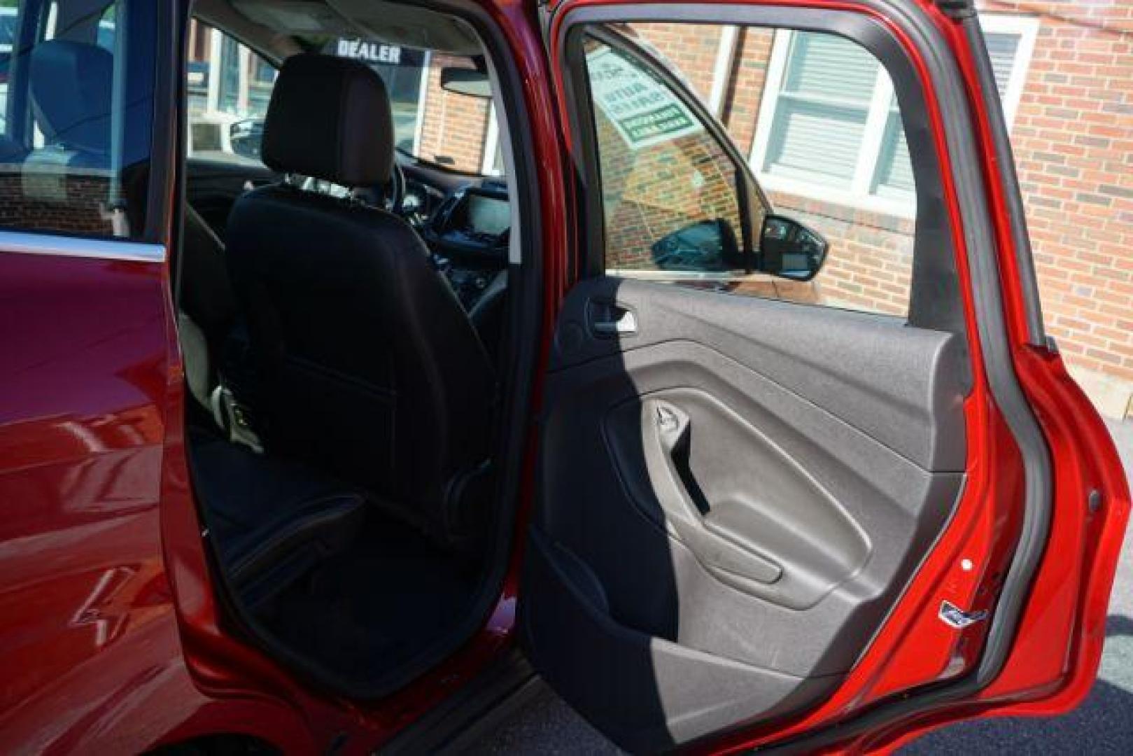2013 Ruby Red Metallic Tinted Clearcoat /Charcoal Black Ford C-Max Hybrid SEL (1FADP5BU9DL) with an 2L I-4 DOHC engine, located at 312 Centre Ave, Schuylkill Haven, PA, 17972, (570) 593-5278, 40.638130, -76.177383 - Photo#38