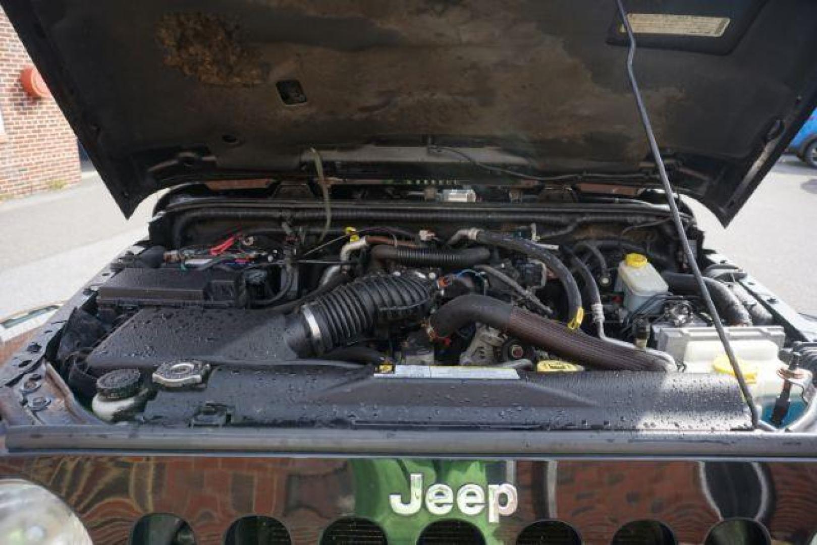 2010 Black Clearcoat/Black Soft Top /Dark Khaki/Medium Khaki Jeep Wrangler Sahara (1J4GA5D10AL) with an 3.8L V-6 regular unleaded engine, located at 312 Centre Ave, Schuylkill Haven, PA, 17972, (570) 593-5278, 40.638130, -76.177383 - Photo#33