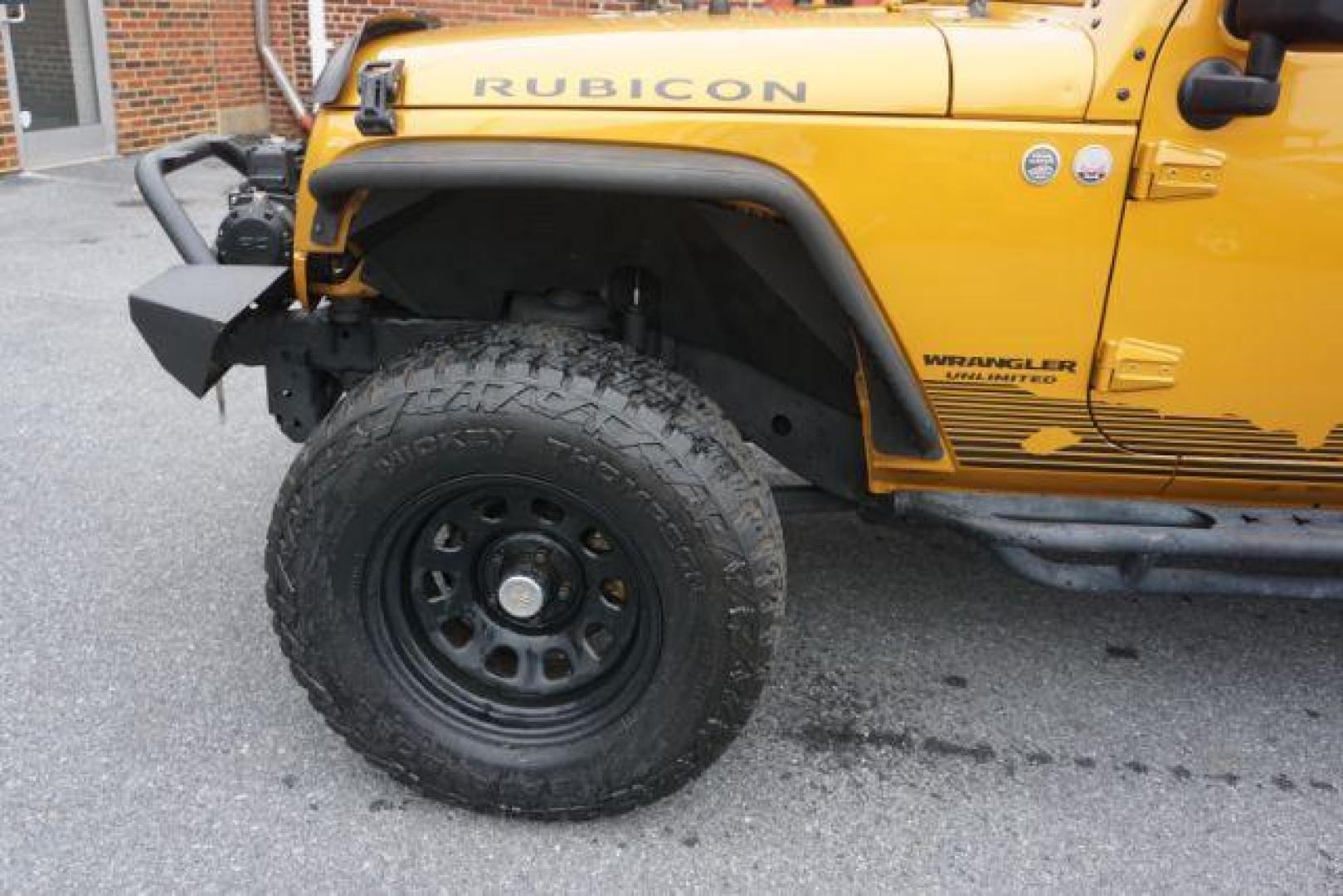 2014 Anvil Clear Coat /Dark Saddle/Black Jeep Wrangler Unlimited Rubicon (1C4BJWFG5EL) with an 3.6L V-6 DOHC engine, located at 312 Centre Ave, Schuylkill Haven, PA, 17972, (570) 593-5278, 40.638130, -76.177383 - Photo#6