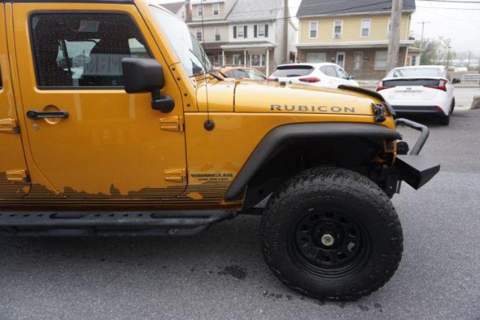 2014 Anvil Clear Coat /Dark Saddle/Black Jeep Wrangler Unlimited Rubicon (1C4BJWFG5EL) with an 3.6L V-6 DOHC engine, located at 312 Centre Ave, Schuylkill Haven, PA, 17972, (570) 593-5278, 40.638130, -76.177383 - Photo#15