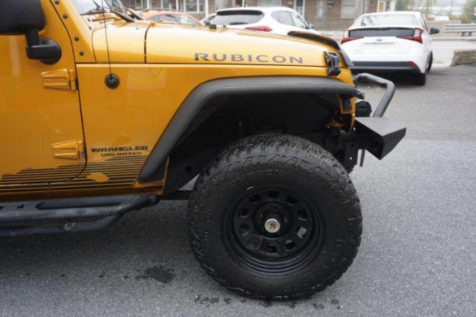 2014 Anvil Clear Coat /Dark Saddle/Black Jeep Wrangler Unlimited Rubicon (1C4BJWFG5EL) with an 3.6L V-6 DOHC engine, located at 312 Centre Ave, Schuylkill Haven, PA, 17972, (570) 593-5278, 40.638130, -76.177383 - Photo#16