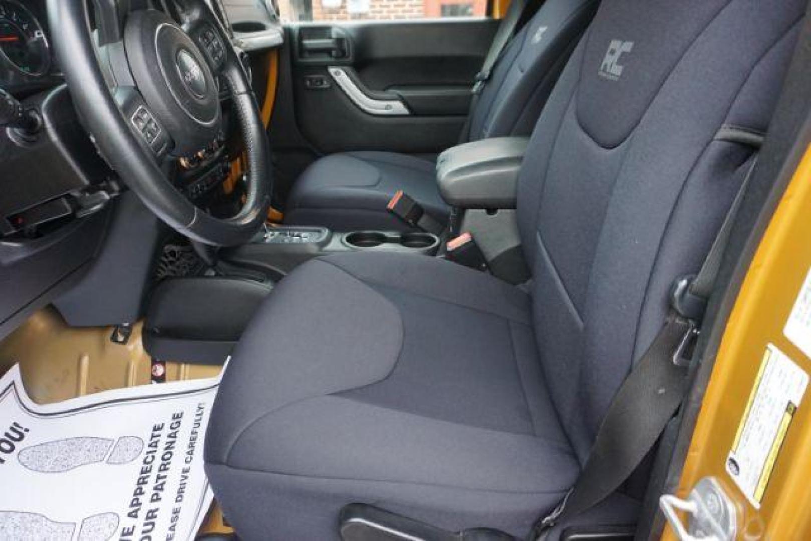 2014 Anvil Clear Coat /Dark Saddle/Black Jeep Wrangler Unlimited Rubicon (1C4BJWFG5EL) with an 3.6L V-6 DOHC engine, located at 312 Centre Ave, Schuylkill Haven, PA, 17972, (570) 593-5278, 40.638130, -76.177383 - Photo#24