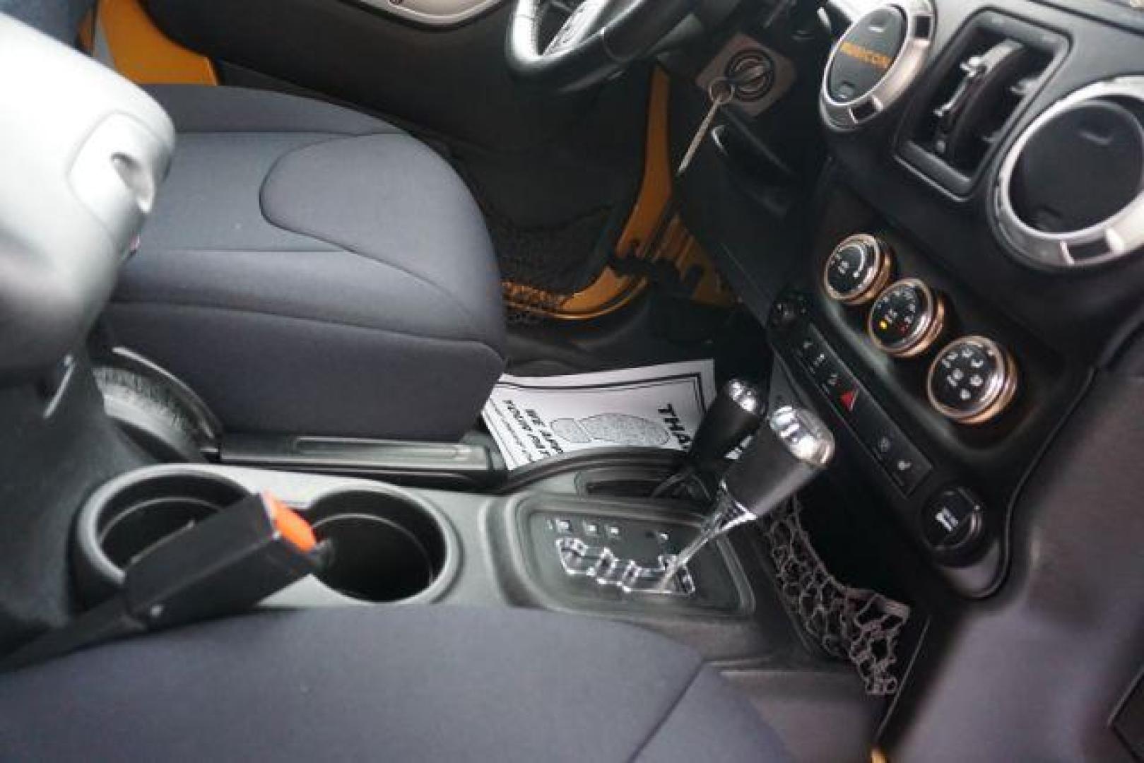 2014 Anvil Clear Coat /Dark Saddle/Black Jeep Wrangler Unlimited Rubicon (1C4BJWFG5EL) with an 3.6L V-6 DOHC engine, located at 312 Centre Ave, Schuylkill Haven, PA, 17972, (570) 593-5278, 40.638130, -76.177383 - Photo#44