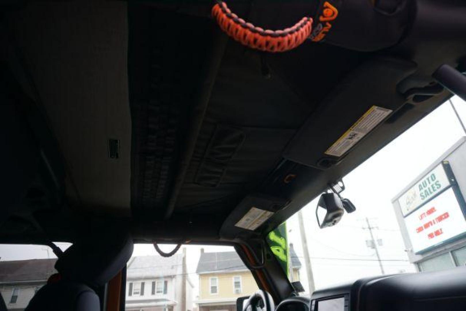 2014 Anvil Clear Coat /Dark Saddle/Black Jeep Wrangler Unlimited Rubicon (1C4BJWFG5EL) with an 3.6L V-6 DOHC engine, located at 312 Centre Ave, Schuylkill Haven, PA, 17972, (570) 593-5278, 40.638130, -76.177383 - Photo#47