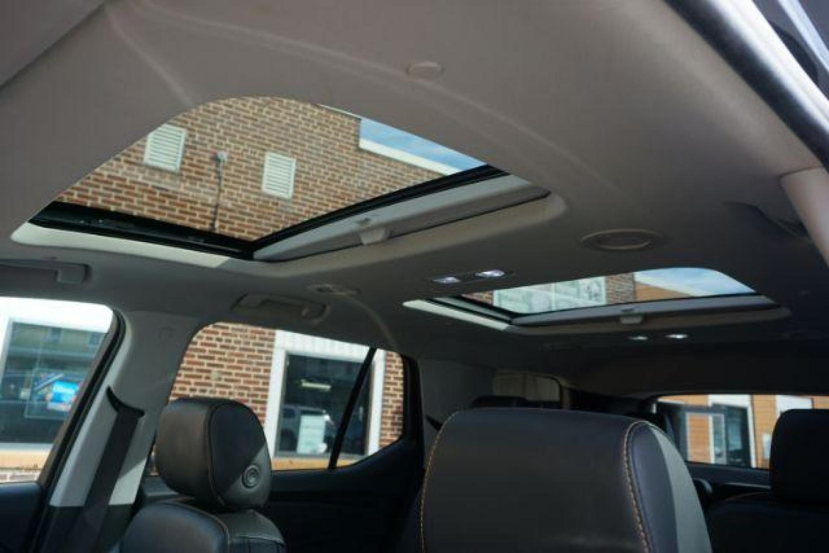2019 Graphite Metallic /Dark Atmosphere/Medium Ash Gray Chevrolet Traverse 3LT (1GNEVHKW7KJ) with an 3.6L V-6 gasoline direct injection engine, located at 312 Centre Ave, Schuylkill Haven, PA, 17972, (570) 593-5278, 40.638130, -76.177383 - Photo#25