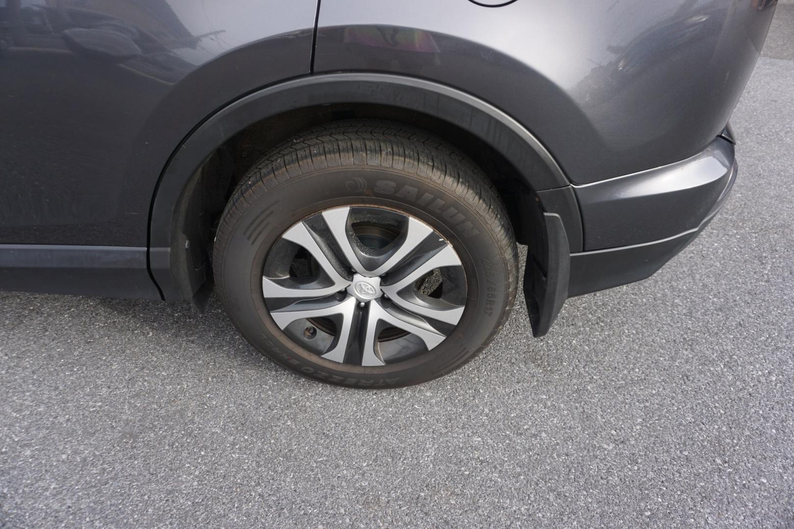 2017 MAGNETIC GRAY METALL TOYOTA RAV4 LE (JTMBFREV2HD) with an 2.5L I4 F DOHC 16V engine, AUTOMATIC transmission, located at 312 Centre Ave, Schuylkill Haven, PA, 17972, (570) 593-5278, 40.638130, -76.177383- Photo#6