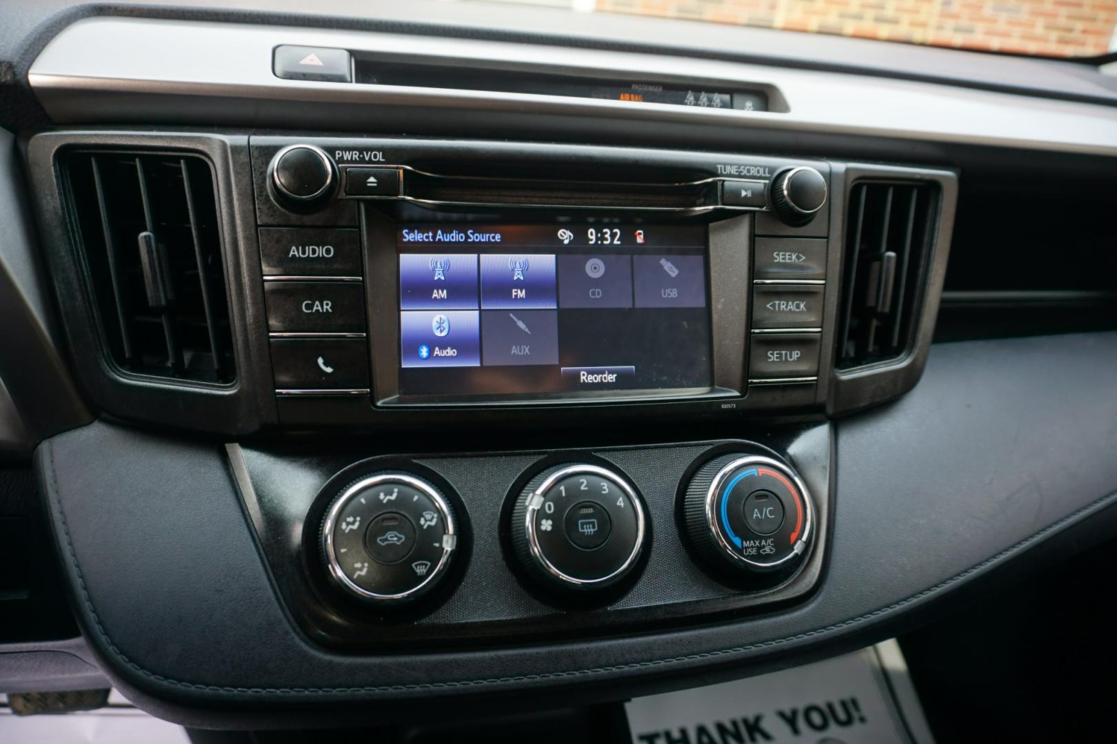 2017 MAGNETIC GRAY METALL TOYOTA RAV4 LE (JTMBFREV2HD) with an 2.5L I4 F DOHC 16V engine, AUTOMATIC transmission, located at 312 Centre Ave, Schuylkill Haven, PA, 17972, (570) 593-5278, 40.638130, -76.177383- Photo#22