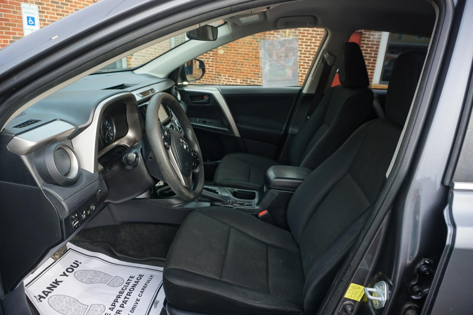 2017 MAGNETIC GRAY METALL TOYOTA RAV4 LE (JTMBFREV2HD) with an 2.5L I4 F DOHC 16V engine, AUTOMATIC transmission, located at 312 Centre Ave, Schuylkill Haven, PA, 17972, (570) 593-5278, 40.638130, -76.177383- Photo#23