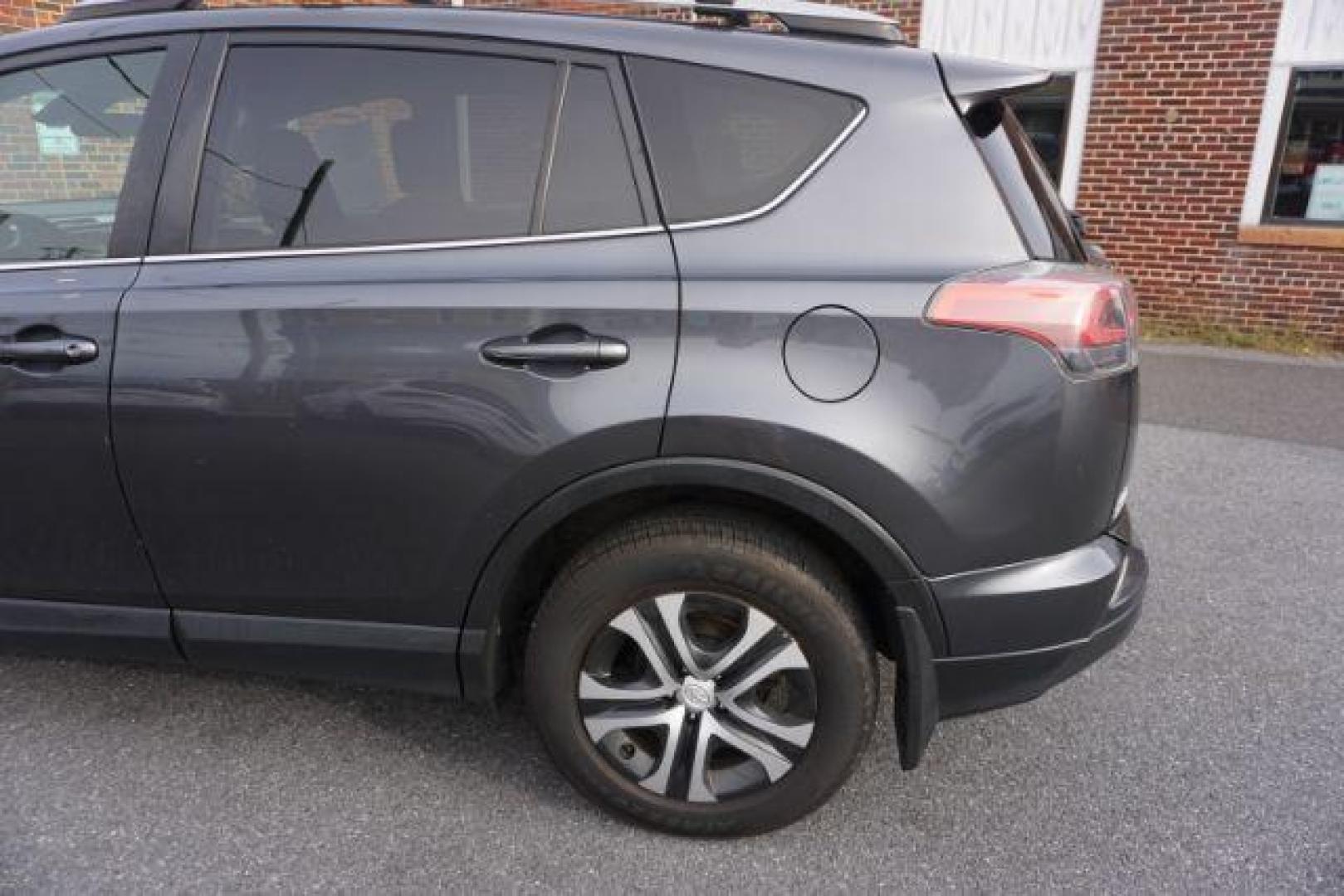 2017 Magnetic Gray Metallic /Black Toyota RAV4 LE (JTMBFREV2HD) with an 2.5L I-4 DOHC engine, located at 312 Centre Ave, Schuylkill Haven, PA, 17972, (570) 593-5278, 40.638130, -76.177383 - Photo#4