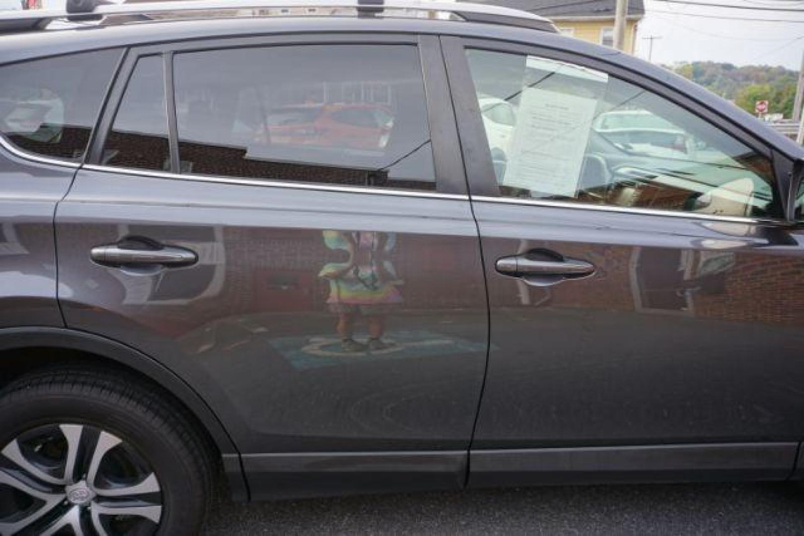 2017 Magnetic Gray Metallic /Black Toyota RAV4 LE (JTMBFREV2HD) with an 2.5L I-4 DOHC engine, located at 312 Centre Ave, Schuylkill Haven, PA, 17972, (570) 593-5278, 40.638130, -76.177383 - Photo#11