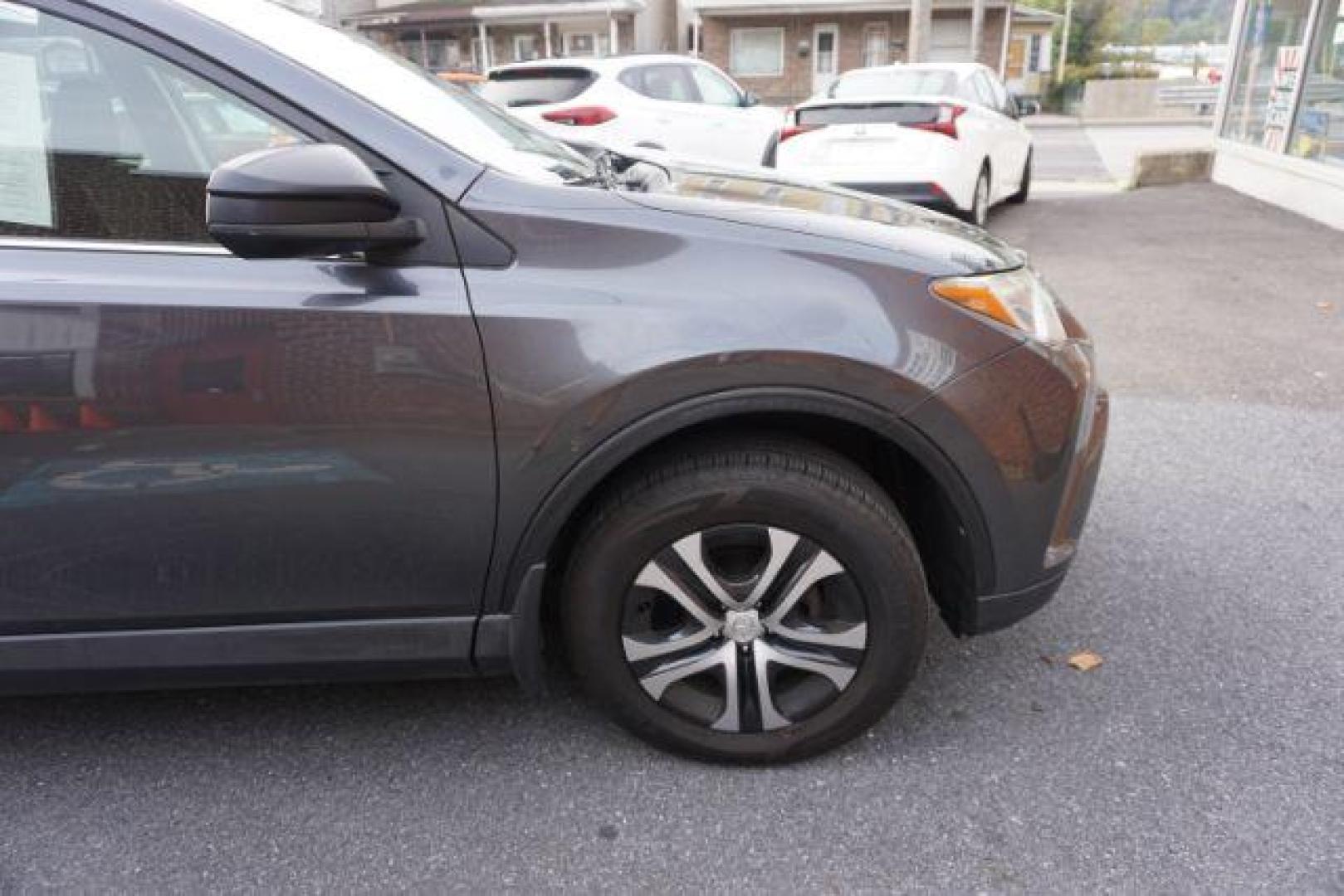 2017 Magnetic Gray Metallic /Black Toyota RAV4 LE (JTMBFREV2HD) with an 2.5L I-4 DOHC engine, located at 312 Centre Ave, Schuylkill Haven, PA, 17972, (570) 593-5278, 40.638130, -76.177383 - Photo#12