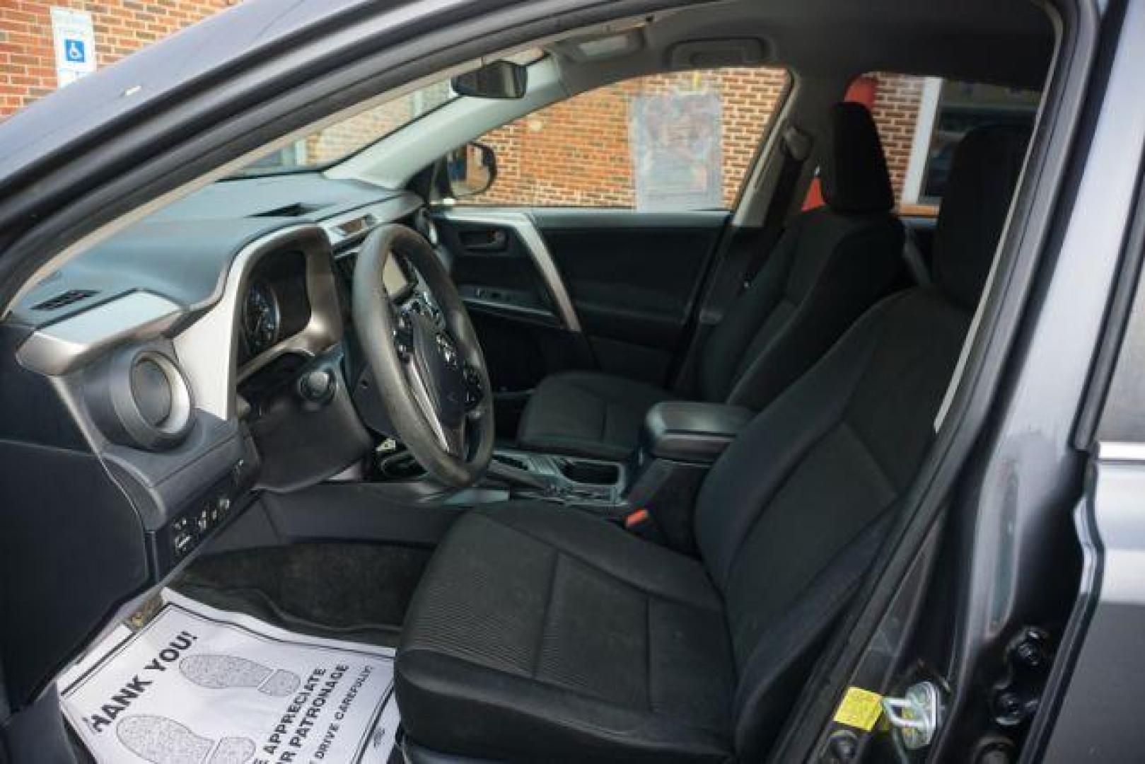 2017 Magnetic Gray Metallic /Black Toyota RAV4 LE (JTMBFREV2HD) with an 2.5L I-4 DOHC engine, located at 312 Centre Ave, Schuylkill Haven, PA, 17972, (570) 593-5278, 40.638130, -76.177383 - Photo#23