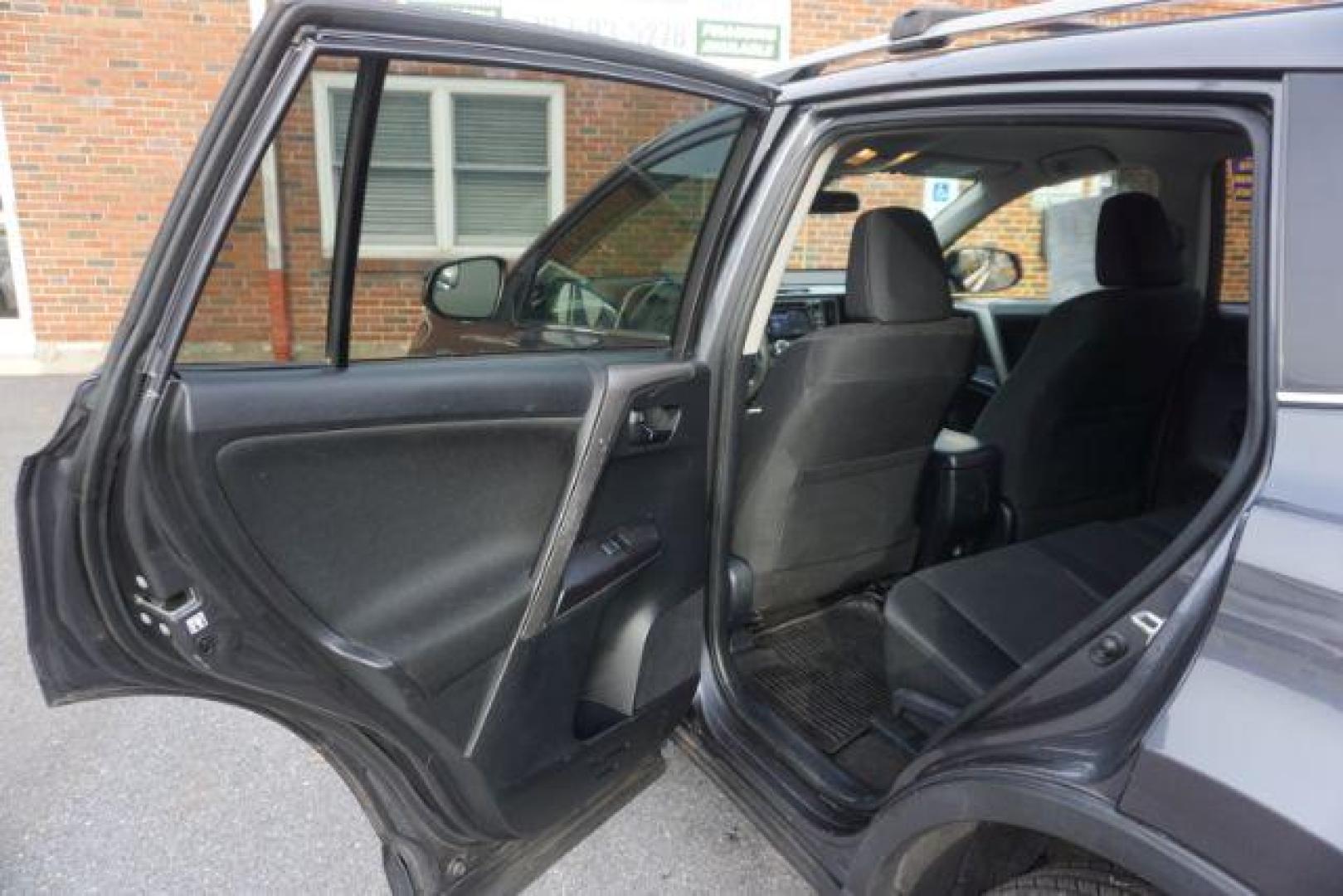 2017 Magnetic Gray Metallic /Black Toyota RAV4 LE (JTMBFREV2HD) with an 2.5L I-4 DOHC engine, located at 312 Centre Ave, Schuylkill Haven, PA, 17972, (570) 593-5278, 40.638130, -76.177383 - Photo#29