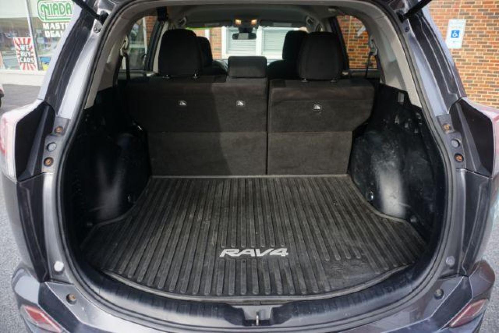 2017 Magnetic Gray Metallic /Black Toyota RAV4 LE (JTMBFREV2HD) with an 2.5L I-4 DOHC engine, located at 312 Centre Ave, Schuylkill Haven, PA, 17972, (570) 593-5278, 40.638130, -76.177383 - Photo#31