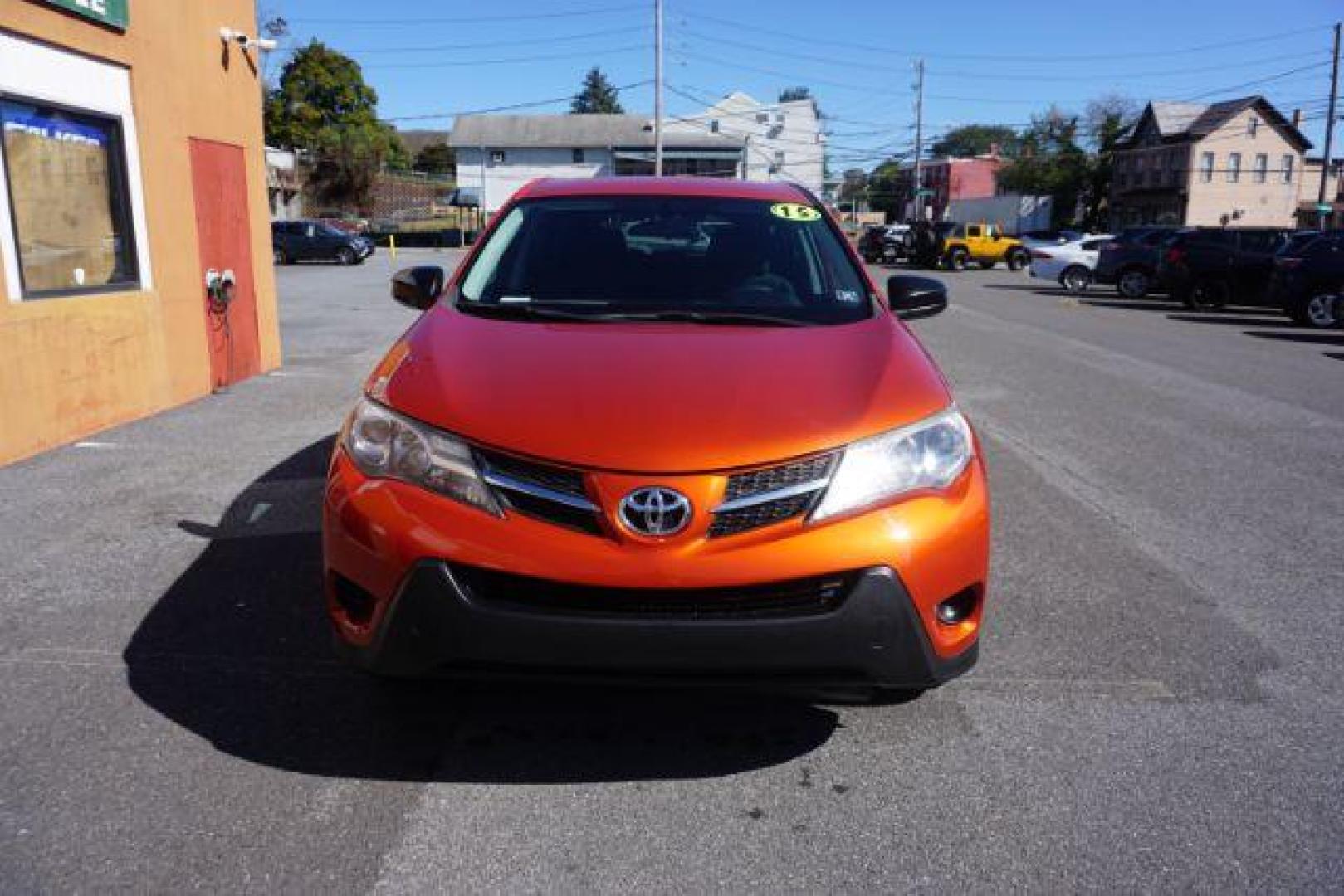 2015 Barcelona Red Metallic /Ash Toyota RAV4 LE (2T3BFREVXFW) with an 2.5L I-4 DOHC engine, located at 312 Centre Ave, Schuylkill Haven, PA, 17972, (570) 593-5278, 40.638130, -76.177383 - Photo#1