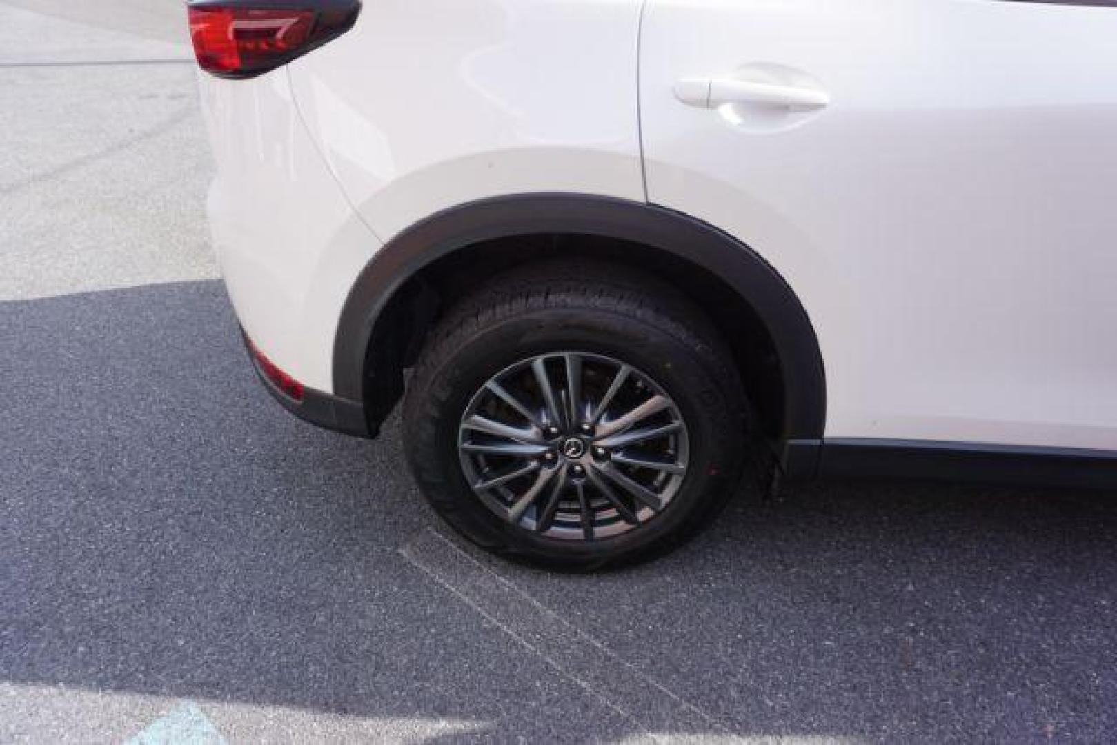 2020 Snowflake White Pearl Mica /Black Mazda CX-5 Touring (JM3KFBCM6L0) with an SKYACTIV-G 2.5L I-4 gasoline direct injection engine, located at 312 Centre Ave, Schuylkill Haven, PA, 17972, (570) 593-5278, 40.638130, -76.177383 - Photo#12