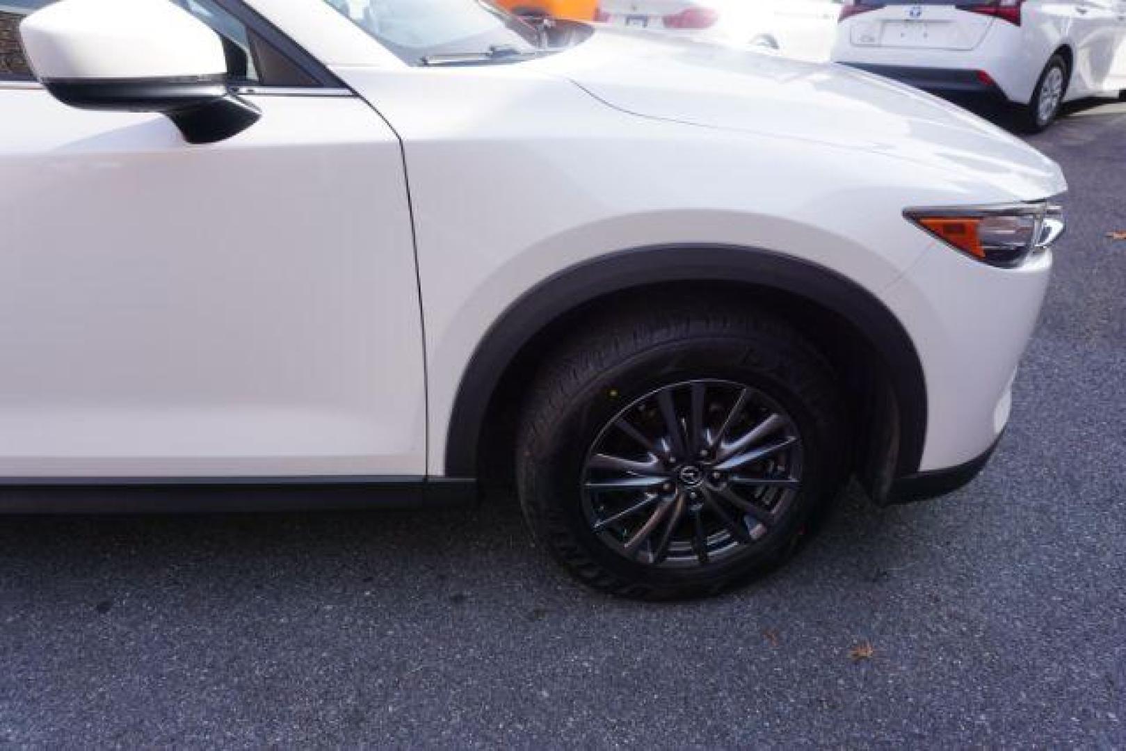 2020 Snowflake White Pearl Mica /Black Mazda CX-5 Touring (JM3KFBCM6L0) with an SKYACTIV-G 2.5L I-4 gasoline direct injection engine, located at 312 Centre Ave, Schuylkill Haven, PA, 17972, (570) 593-5278, 40.638130, -76.177383 - Photo#14