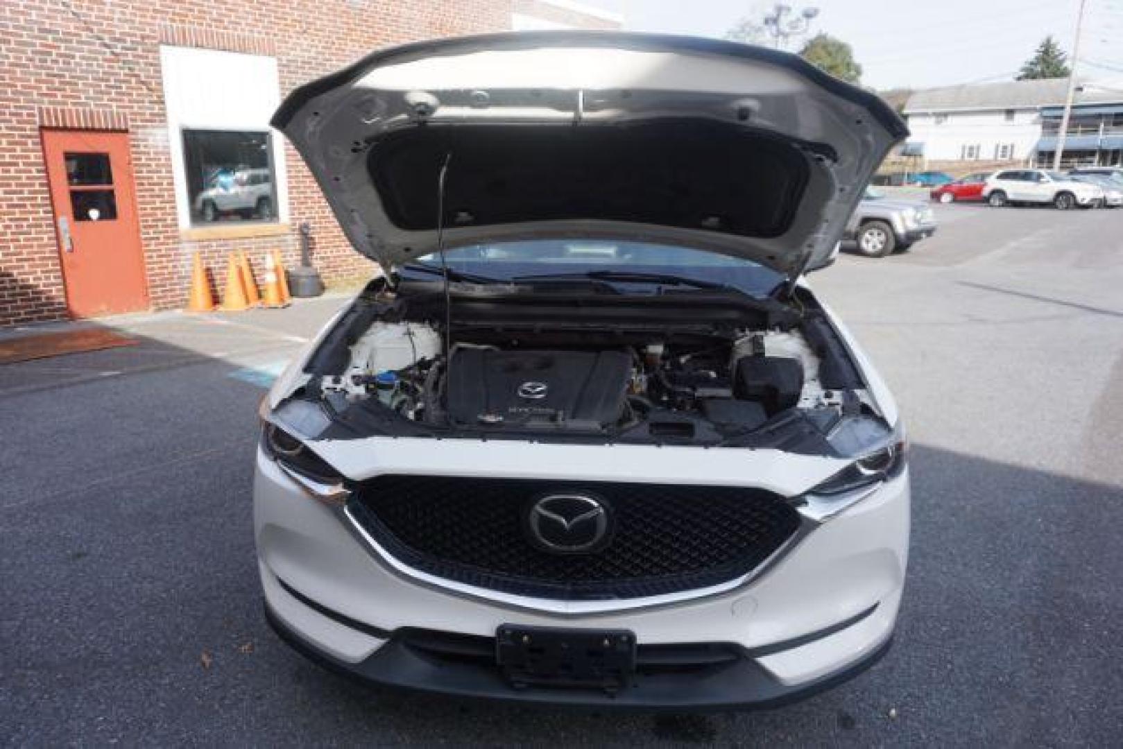 2020 Snowflake White Pearl Mica /Black Mazda CX-5 Touring (JM3KFBCM6L0) with an SKYACTIV-G 2.5L I-4 gasoline direct injection engine, located at 312 Centre Ave, Schuylkill Haven, PA, 17972, (570) 593-5278, 40.638130, -76.177383 - Photo#17
