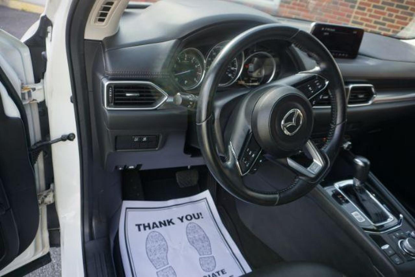 2020 Snowflake White Pearl Mica /Black Mazda CX-5 Touring (JM3KFBCM6L0) with an SKYACTIV-G 2.5L I-4 gasoline direct injection engine, located at 312 Centre Ave, Schuylkill Haven, PA, 17972, (570) 593-5278, 40.638130, -76.177383 - Photo#26