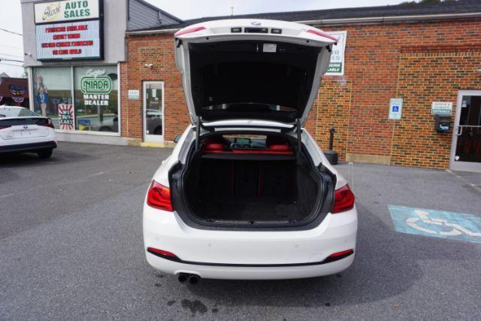 2019 White /Red and Black BMW 430i Gran Coupe 4 Series (WBA4J1C51KB) , located at 312 Centre Ave, Schuylkill Haven, PA, 17972, (570) 593-5278, 40.638130, -76.177383 - Photo#34