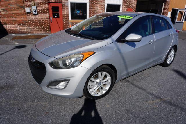 2014 Gray /2 tone gray Hyundai Elantra GT gt (KMHD35LH2EU) , located at 312 Centre Ave, Schuylkill Haven, PA, 17972, (570) 593-5278, 40.638130, -76.177383 - Photo#2