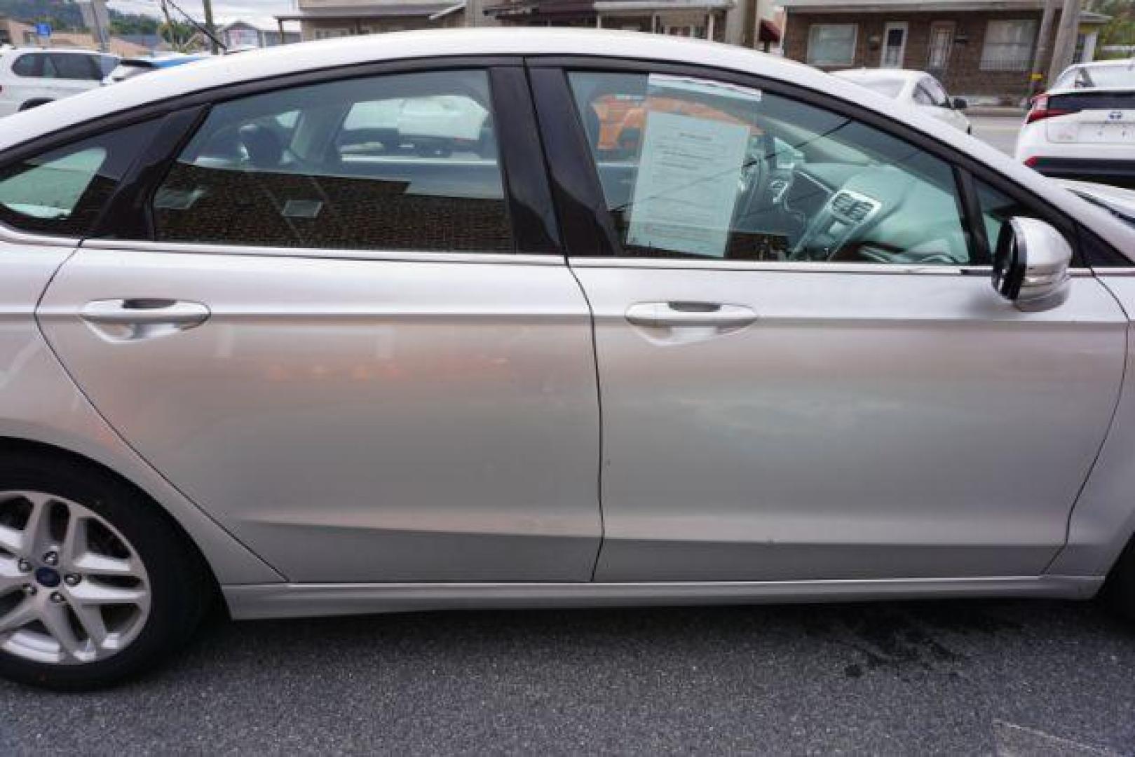 2014 Sterling Gray /Dune Ford Fusion SE (3FA6P0HD0ER) with an 1.5L L4 DOHC 16V engine, located at 312 Centre Ave, Schuylkill Haven, PA, 17972, (570) 593-5278, 40.638130, -76.177383 - Photo#15