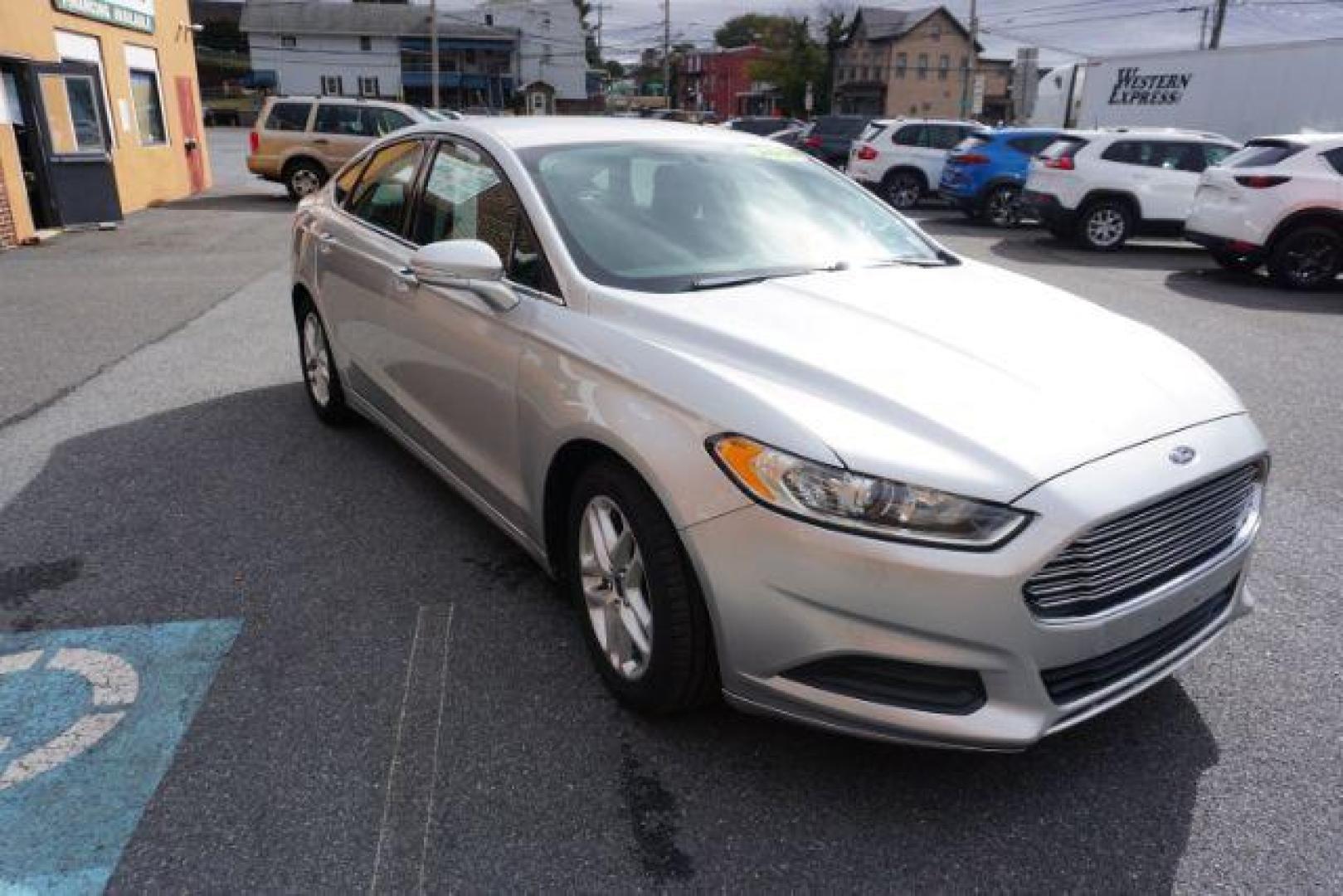 2014 Sterling Gray /Dune Ford Fusion SE (3FA6P0HD0ER) with an 1.5L L4 DOHC 16V engine, located at 312 Centre Ave, Schuylkill Haven, PA, 17972, (570) 593-5278, 40.638130, -76.177383 - Photo#18