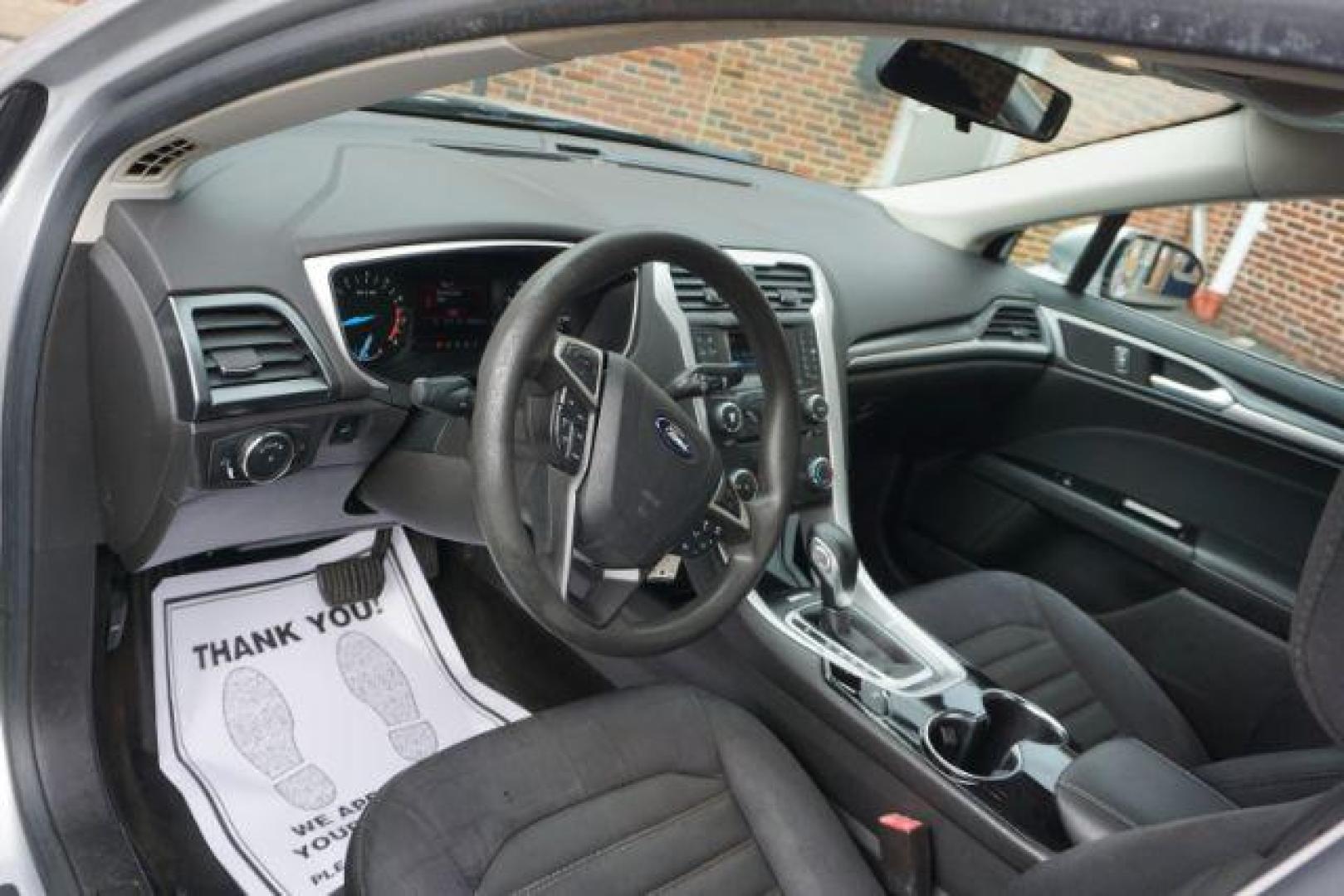 2014 Sterling Gray /Dune Ford Fusion SE (3FA6P0HD0ER) with an 1.5L L4 DOHC 16V engine, located at 312 Centre Ave, Schuylkill Haven, PA, 17972, (570) 593-5278, 40.638130, -76.177383 - Photo#26