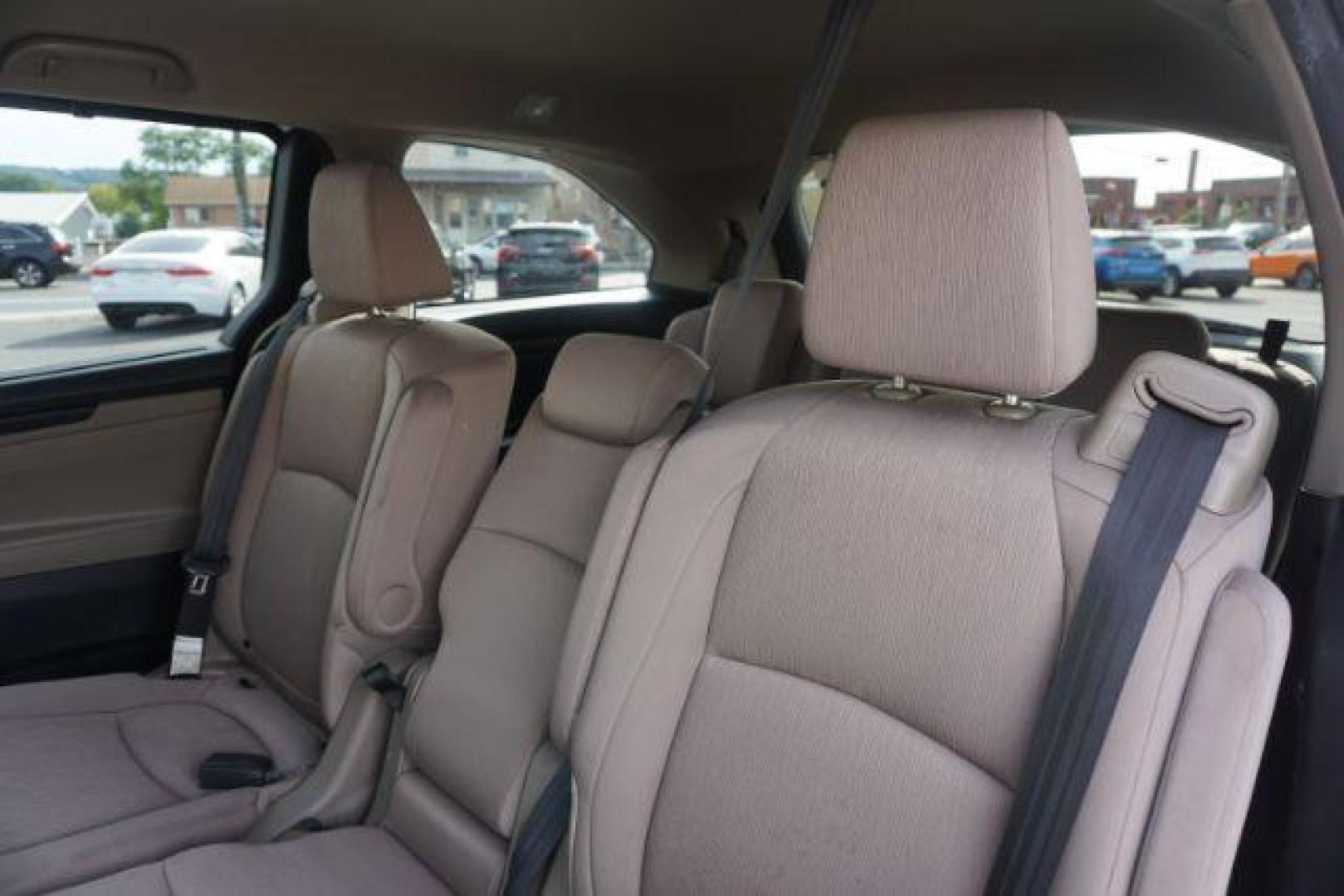 2019 White Diamond Pearl /Beige Honda Odyssey EX (5FNRL6H53KB) with an 3.5L V-6 gasoline direct injection engine, located at 312 Centre Ave, Schuylkill Haven, PA, 17972, (570) 593-5278, 40.638130, -76.177383 - Photo#41