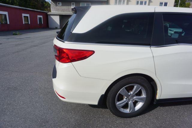 2019 White Diamond Pearl /Beige Honda Odyssey EX (5FNRL6H53KB) with an 3.5L V-6 gasoline direct injection engine, located at 312 Centre Ave, Schuylkill Haven, PA, 17972, (570) 593-5278, 40.638130, -76.177383 - Photo#81