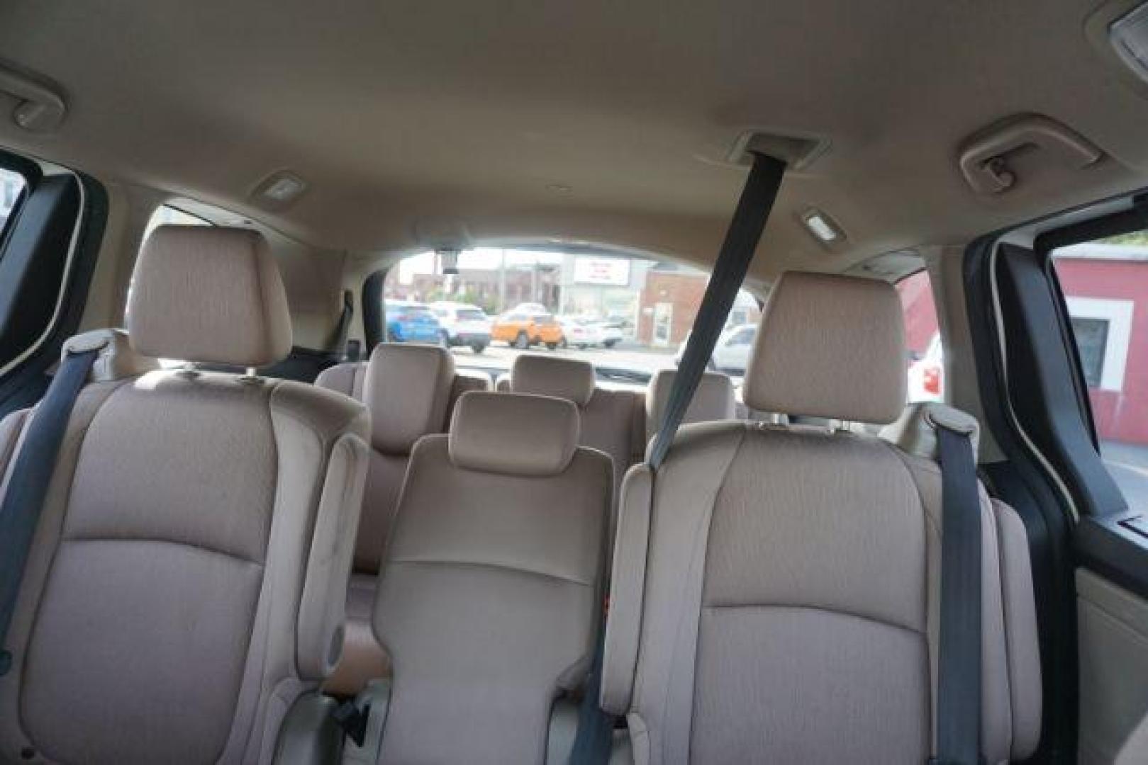 2019 White Diamond Pearl /Beige Honda Odyssey EX (5FNRL6H53KB) with an 3.5L V-6 gasoline direct injection engine, located at 312 Centre Ave, Schuylkill Haven, PA, 17972, (570) 593-5278, 40.638130, -76.177383 - Photo#97