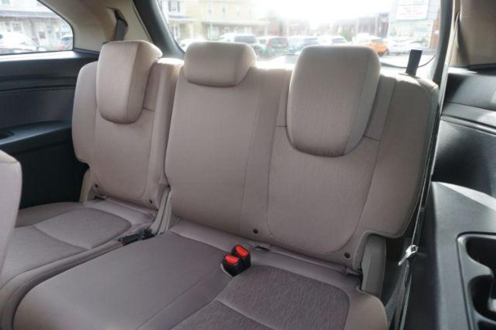 2019 White Diamond Pearl /Beige Honda Odyssey EX (5FNRL6H53KB) with an 3.5L V-6 gasoline direct injection engine, located at 312 Centre Ave, Schuylkill Haven, PA, 17972, (570) 593-5278, 40.638130, -76.177383 - Photo#106