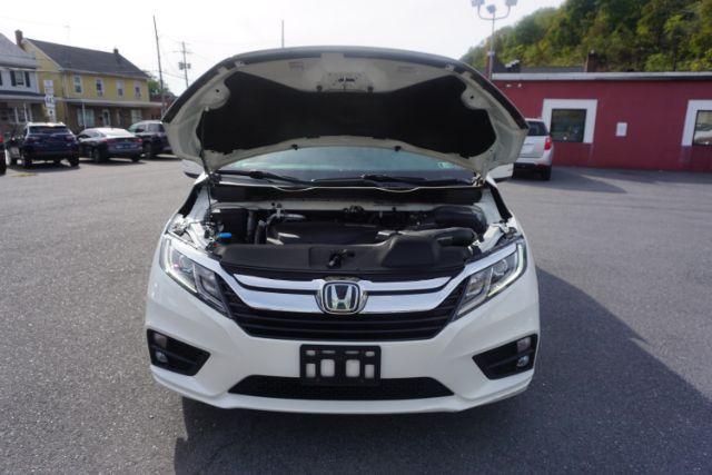 2019 White Diamond Pearl /Beige Honda Odyssey EX (5FNRL6H53KB) with an 3.5L V-6 gasoline direct injection engine, located at 312 Centre Ave, Schuylkill Haven, PA, 17972, (570) 593-5278, 40.638130, -76.177383 - Photo#113