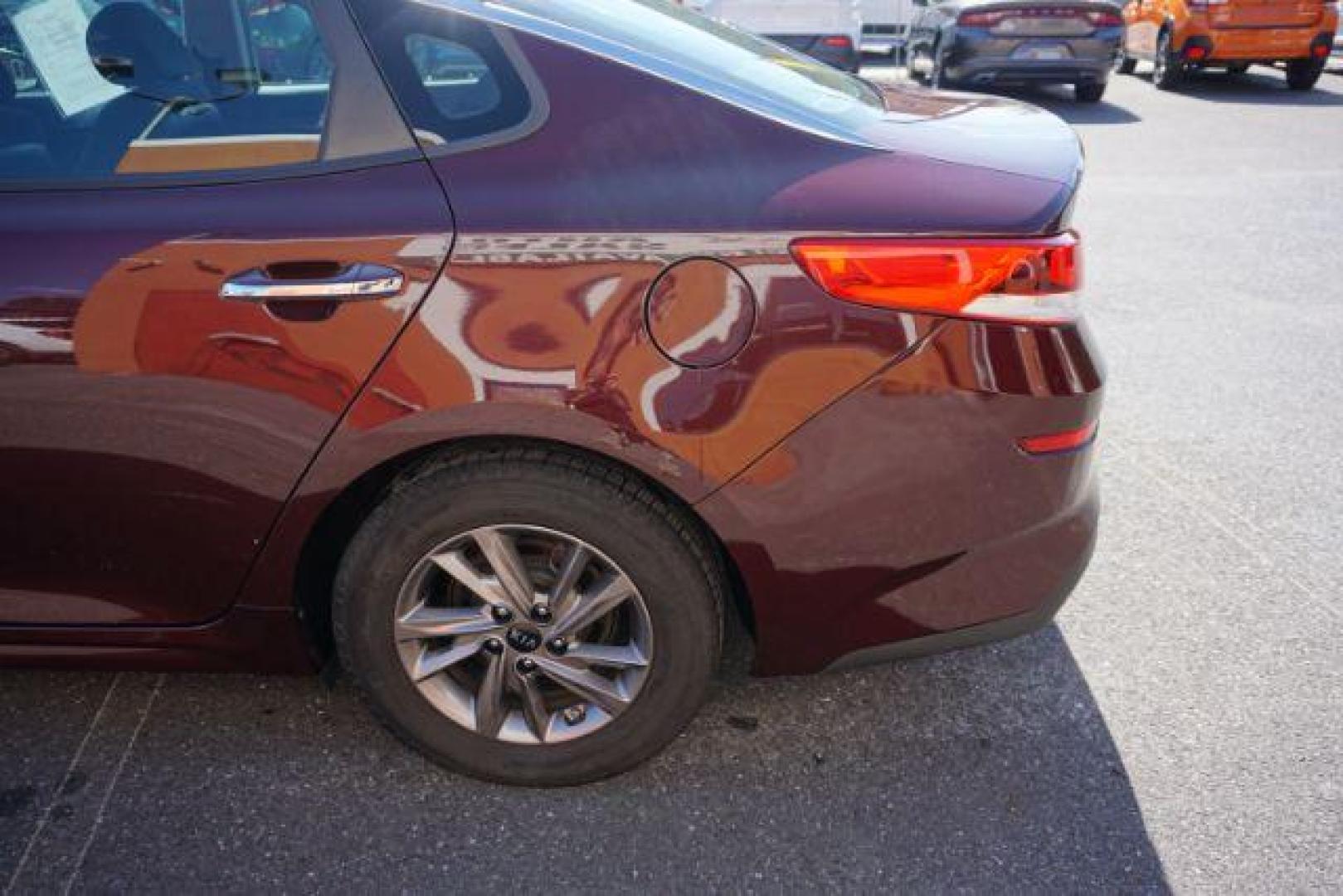 2019 Sangria /Black Kia Optima LX (5XXGT4L39KG) with an Theta II 2.4L I-4 gasoline direct injection engine, located at 312 Centre Ave, Schuylkill Haven, PA, 17972, (570) 593-5278, 40.638130, -76.177383 - Photo#6