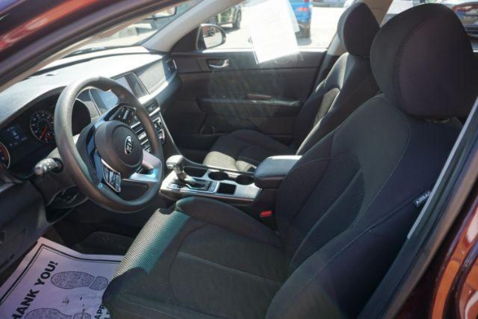 2019 Sangria /Black Kia Optima LX (5XXGT4L39KG) with an Theta II 2.4L I-4 gasoline direct injection engine, located at 312 Centre Ave, Schuylkill Haven, PA, 17972, (570) 593-5278, 40.638130, -76.177383 - Photo#18