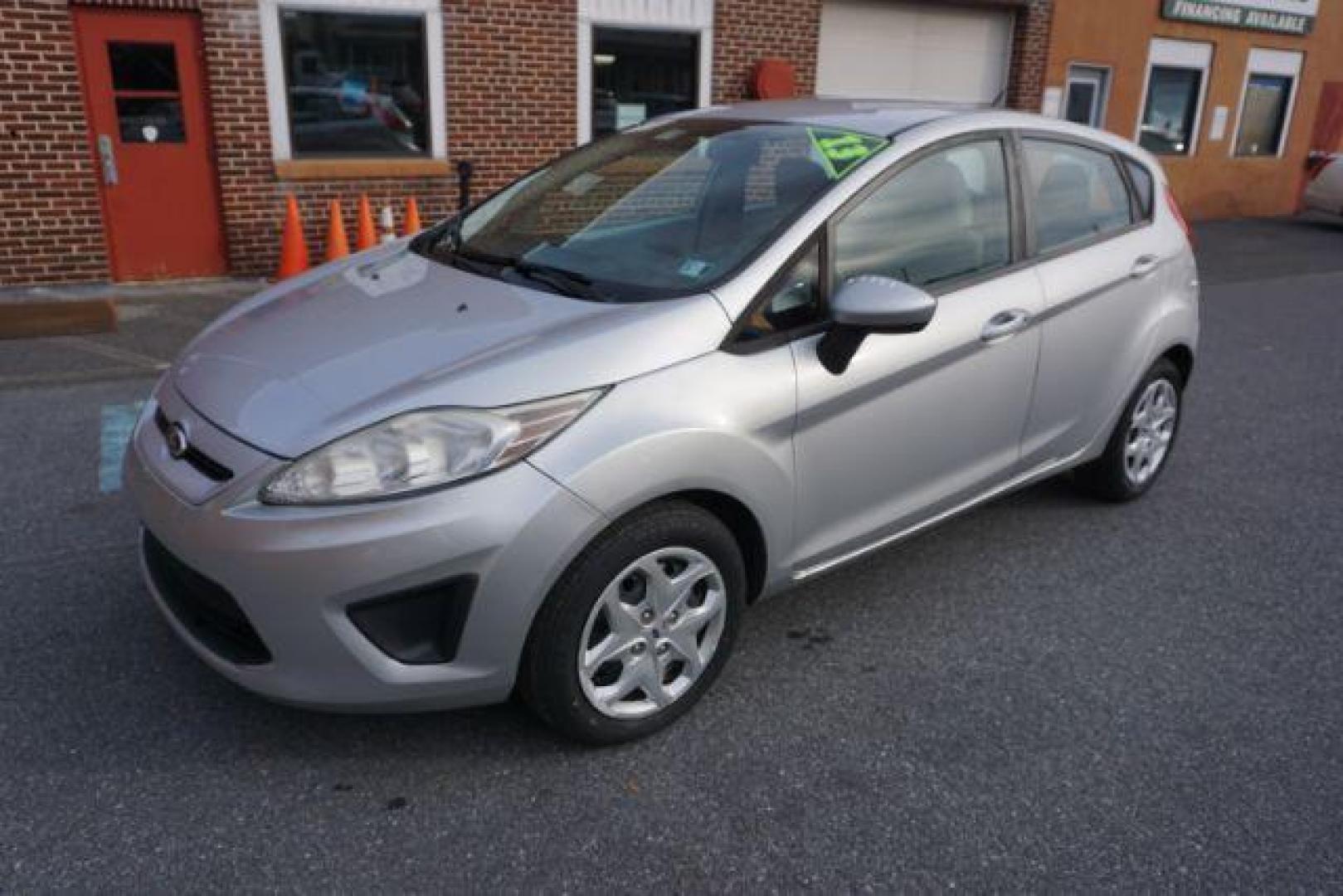 2013 Ingot Silver Metalli Ford Fiesta S Hatchback (3FADP4TJ8DM) with an 1.6L L4 DOHC 16V engine, 6-Speed Automatic transmission, located at 312 Centre Ave, Schuylkill Haven, PA, 17972, (570) 593-5278, 40.638130, -76.177383 - Photo#3
