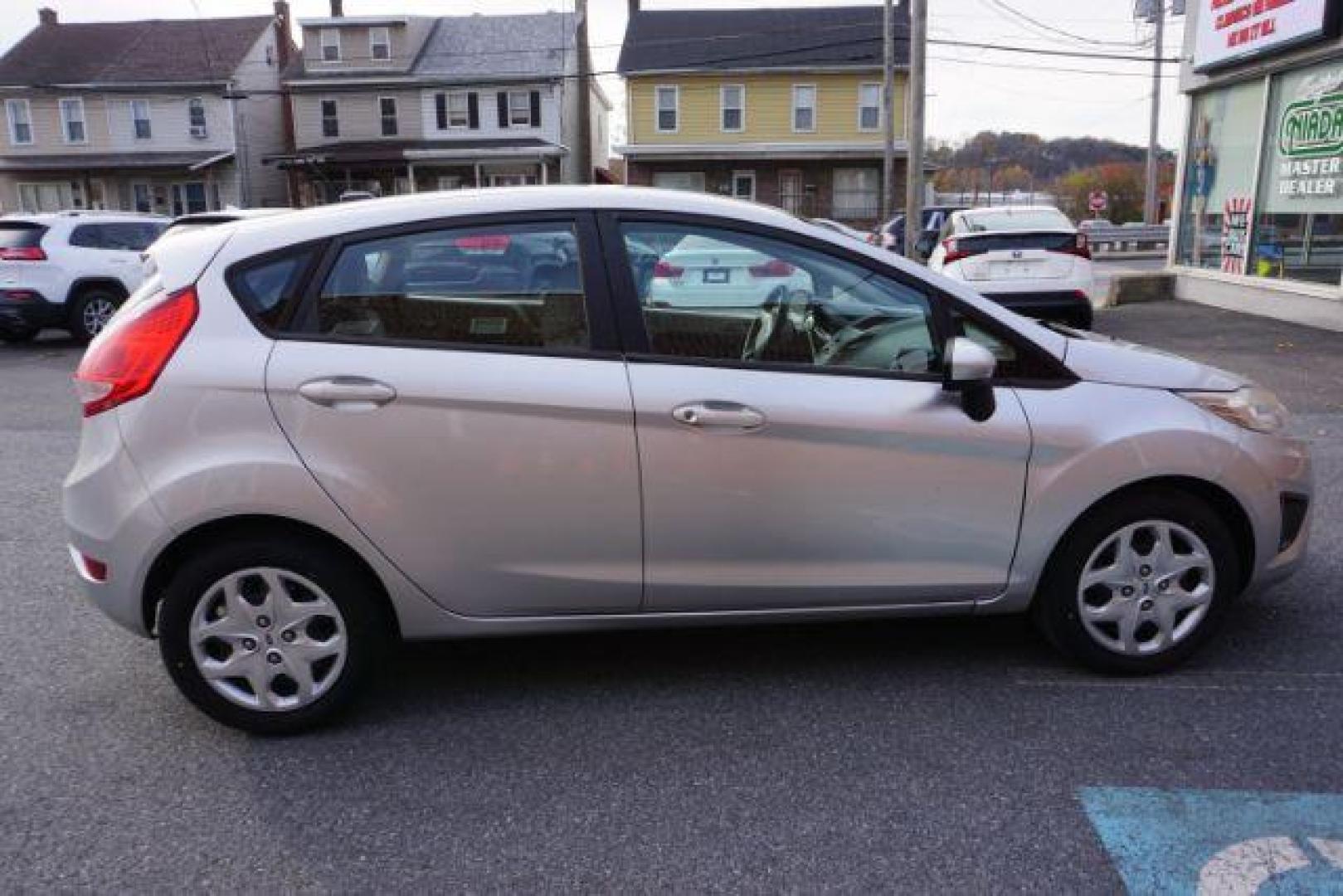 2013 Ingot Silver Metalli Ford Fiesta S Hatchback (3FADP4TJ8DM) with an 1.6L L4 DOHC 16V engine, 6-Speed Automatic transmission, located at 312 Centre Ave, Schuylkill Haven, PA, 17972, (570) 593-5278, 40.638130, -76.177383 - Photo#11