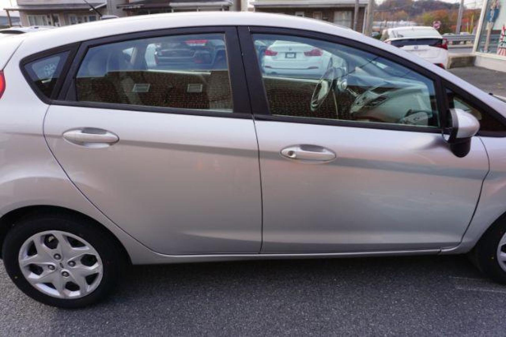 2013 Ingot Silver Metalli Ford Fiesta S Hatchback (3FADP4TJ8DM) with an 1.6L L4 DOHC 16V engine, 6-Speed Automatic transmission, located at 312 Centre Ave, Schuylkill Haven, PA, 17972, (570) 593-5278, 40.638130, -76.177383 - Photo#15
