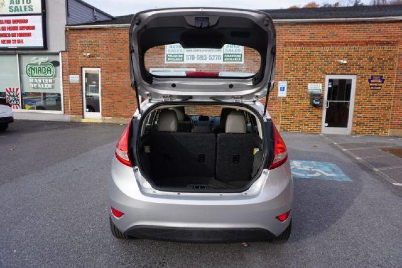2013 Ingot Silver Metalli Ford Fiesta S Hatchback (3FADP4TJ8DM) with an 1.6L L4 DOHC 16V engine, 6-Speed Automatic transmission, located at 312 Centre Ave, Schuylkill Haven, PA, 17972, (570) 593-5278, 40.638130, -76.177383 - Photo#21