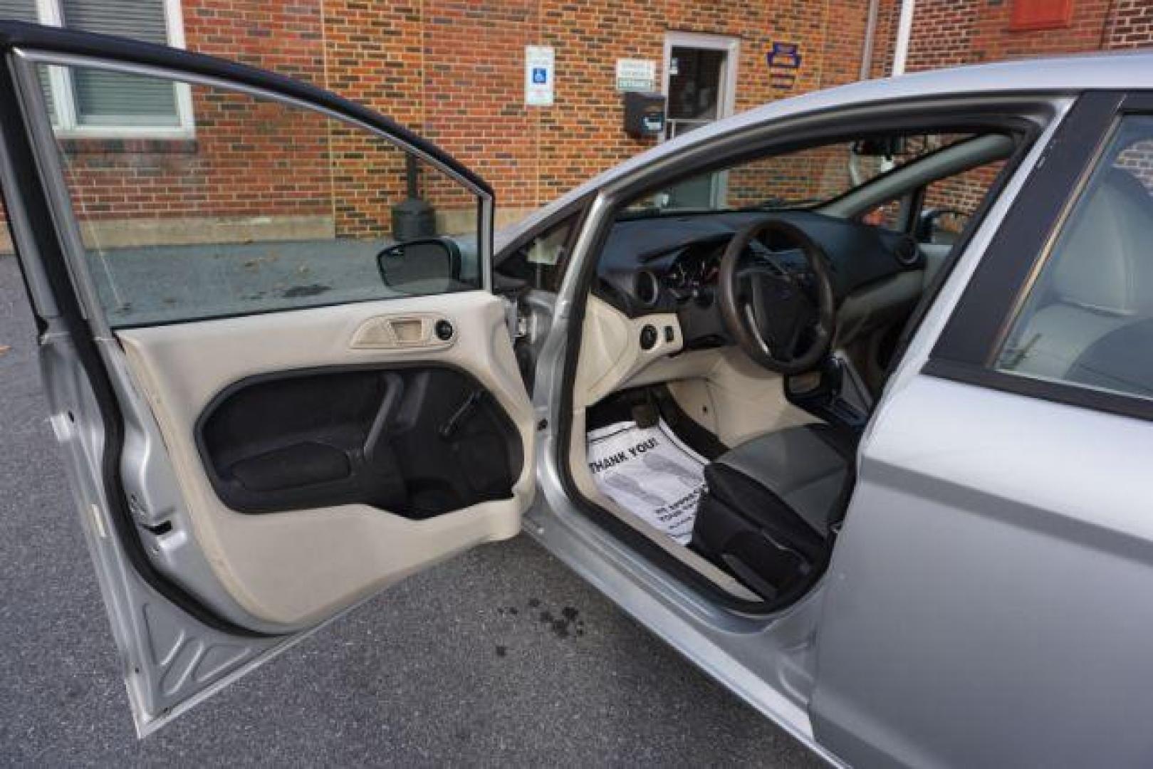 2013 Ingot Silver Metalli Ford Fiesta S Hatchback (3FADP4TJ8DM) with an 1.6L L4 DOHC 16V engine, 6-Speed Automatic transmission, located at 312 Centre Ave, Schuylkill Haven, PA, 17972, (570) 593-5278, 40.638130, -76.177383 - Photo#31