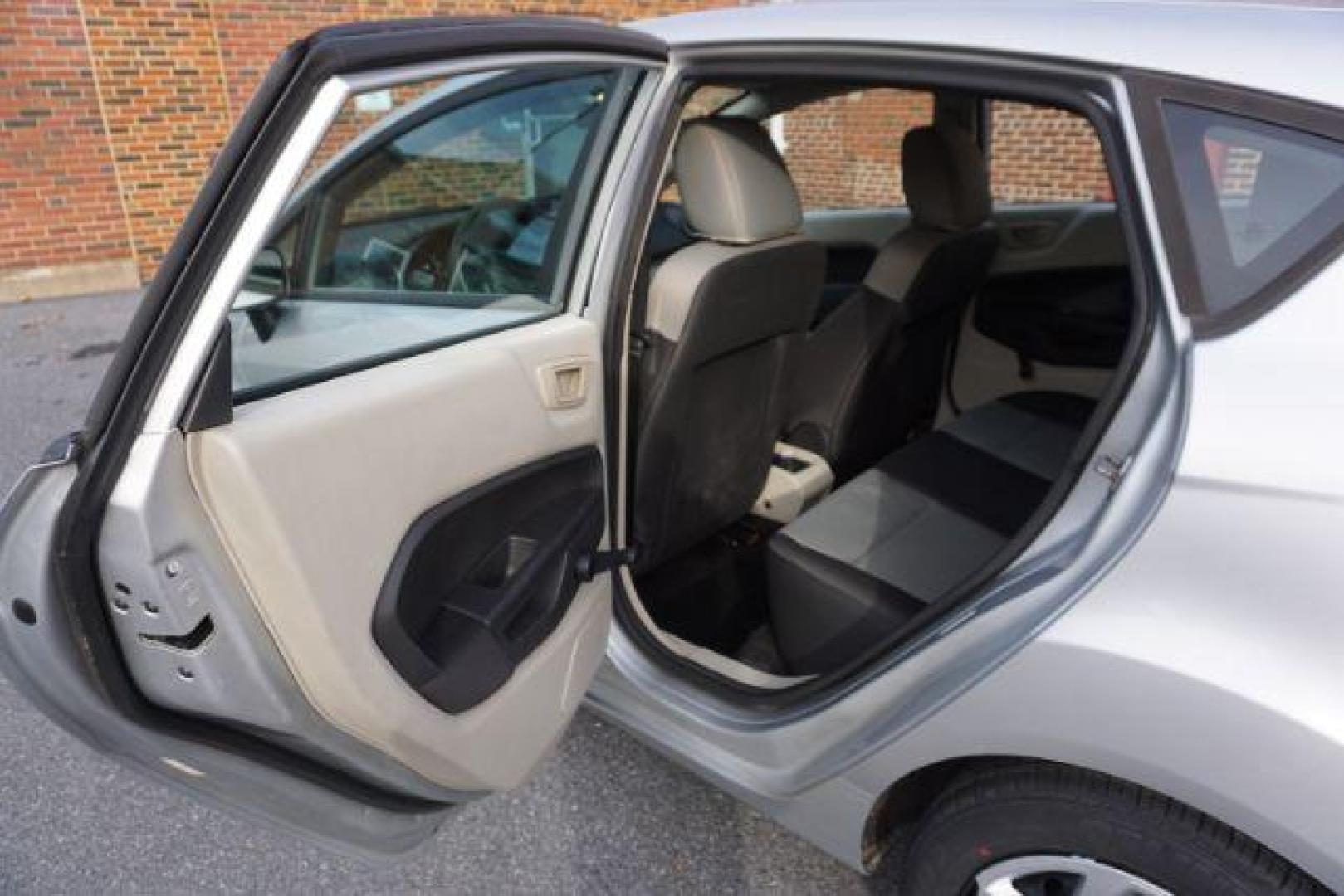 2013 Ingot Silver Metalli Ford Fiesta S Hatchback (3FADP4TJ8DM) with an 1.6L L4 DOHC 16V engine, 6-Speed Automatic transmission, located at 312 Centre Ave, Schuylkill Haven, PA, 17972, (570) 593-5278, 40.638130, -76.177383 - Photo#38
