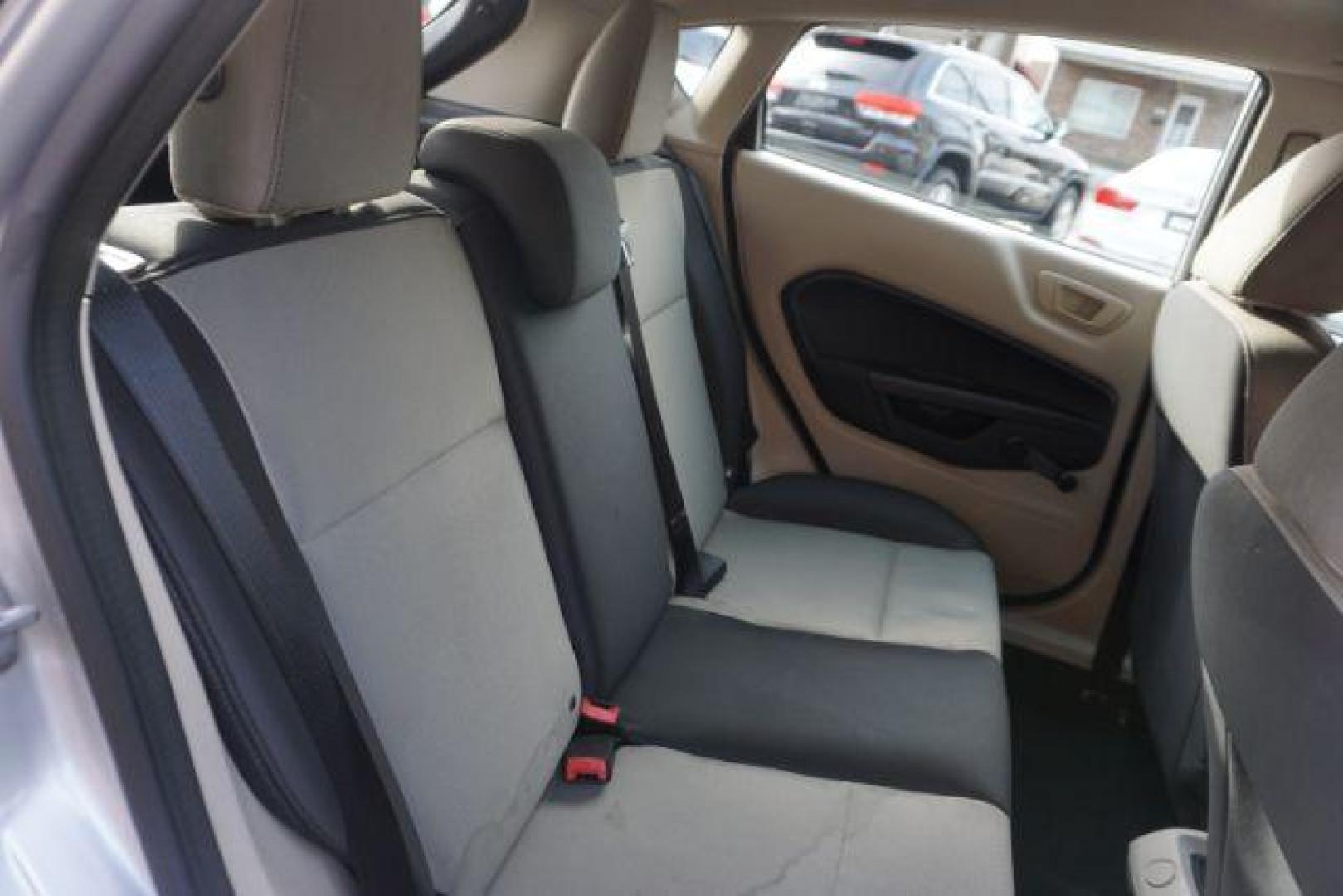 2013 Ingot Silver Metalli Ford Fiesta S Hatchback (3FADP4TJ8DM) with an 1.6L L4 DOHC 16V engine, 6-Speed Automatic transmission, located at 312 Centre Ave, Schuylkill Haven, PA, 17972, (570) 593-5278, 40.638130, -76.177383 - Photo#40