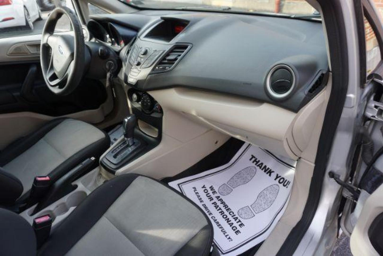 2013 Ingot Silver Metalli Ford Fiesta S Hatchback (3FADP4TJ8DM) with an 1.6L L4 DOHC 16V engine, 6-Speed Automatic transmission, located at 312 Centre Ave, Schuylkill Haven, PA, 17972, (570) 593-5278, 40.638130, -76.177383 - Photo#44