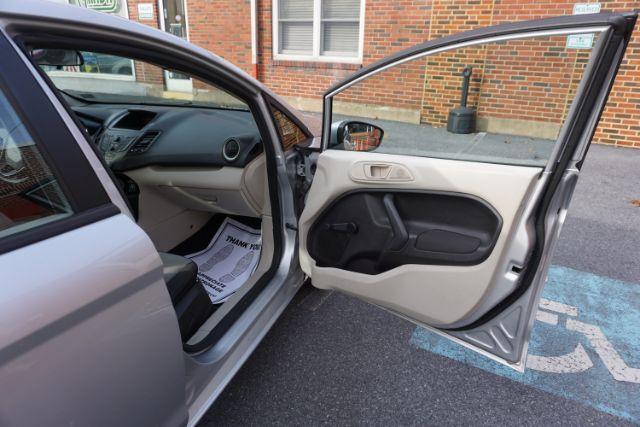 2013 Ingot Silver Metalli Ford Fiesta S Hatchback (3FADP4TJ8DM) with an 1.6L L4 DOHC 16V engine, 6-Speed Automatic transmission, located at 312 Centre Ave, Schuylkill Haven, PA, 17972, (570) 593-5278, 40.638130, -76.177383 - Photo#48