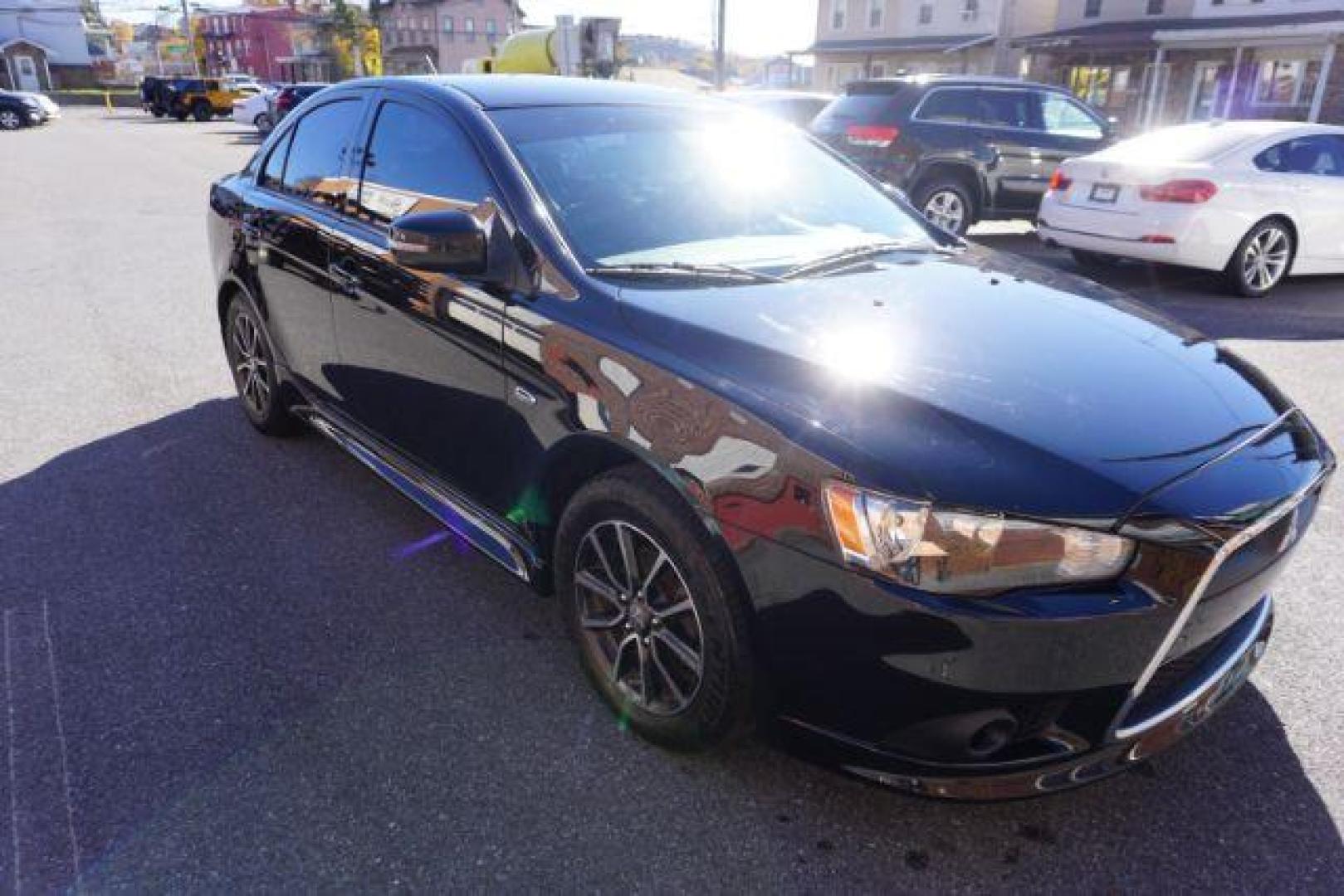 2015 Tarmac Black Pearl /Black Mitsubishi Lancer SE (JA32V2FW6FU) with an 2.4L I-4 DOHC engine, located at 312 Centre Ave, Schuylkill Haven, PA, 17972, (570) 593-5278, 40.638130, -76.177383 - Photo#18