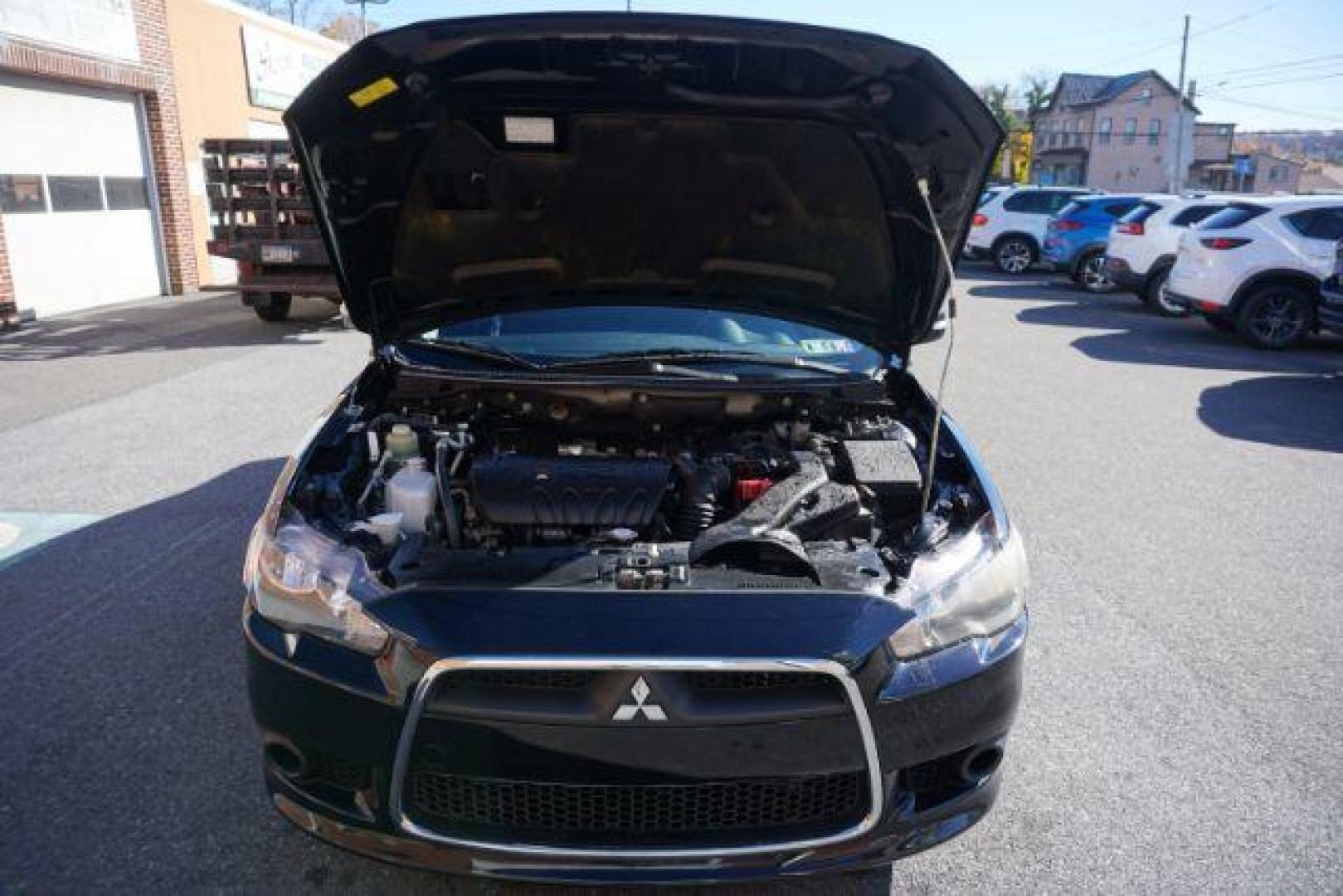 2015 Tarmac Black Pearl /Black Mitsubishi Lancer SE (JA32V2FW6FU) with an 2.4L I-4 DOHC engine, located at 312 Centre Ave, Schuylkill Haven, PA, 17972, (570) 593-5278, 40.638130, -76.177383 - Photo#19
