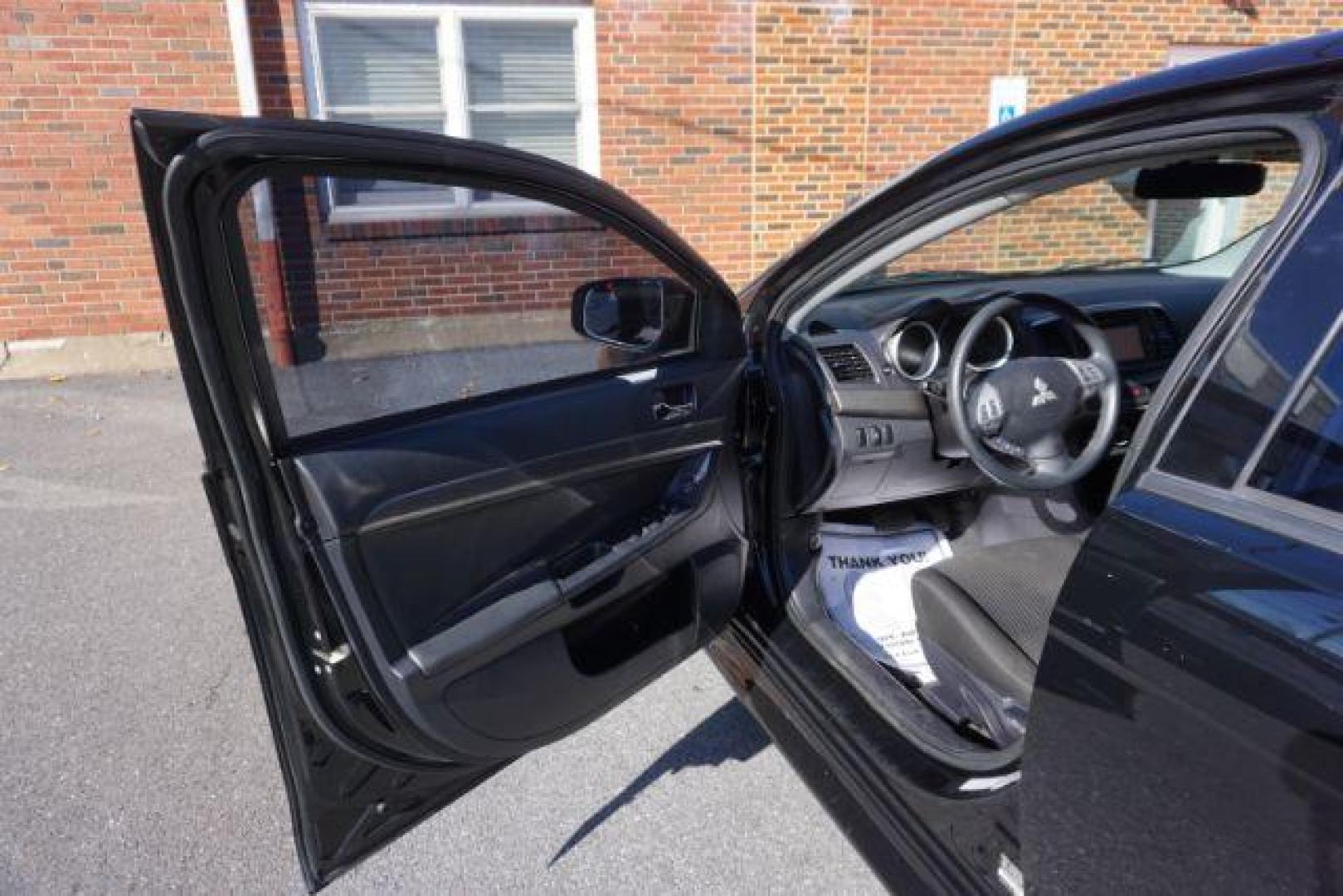 2015 Tarmac Black Pearl /Black Mitsubishi Lancer SE (JA32V2FW6FU) with an 2.4L I-4 DOHC engine, located at 312 Centre Ave, Schuylkill Haven, PA, 17972, (570) 593-5278, 40.638130, -76.177383 - Photo#27