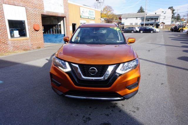 2019 Monarch Orange Metallic /Charcoal Nissan Rogue SV (JN8AT2MV3KW) with an 2.5L I-4 DOHC engine, located at 312 Centre Ave, Schuylkill Haven, PA, 17972, (570) 593-5278, 40.638130, -76.177383 - Photo#2